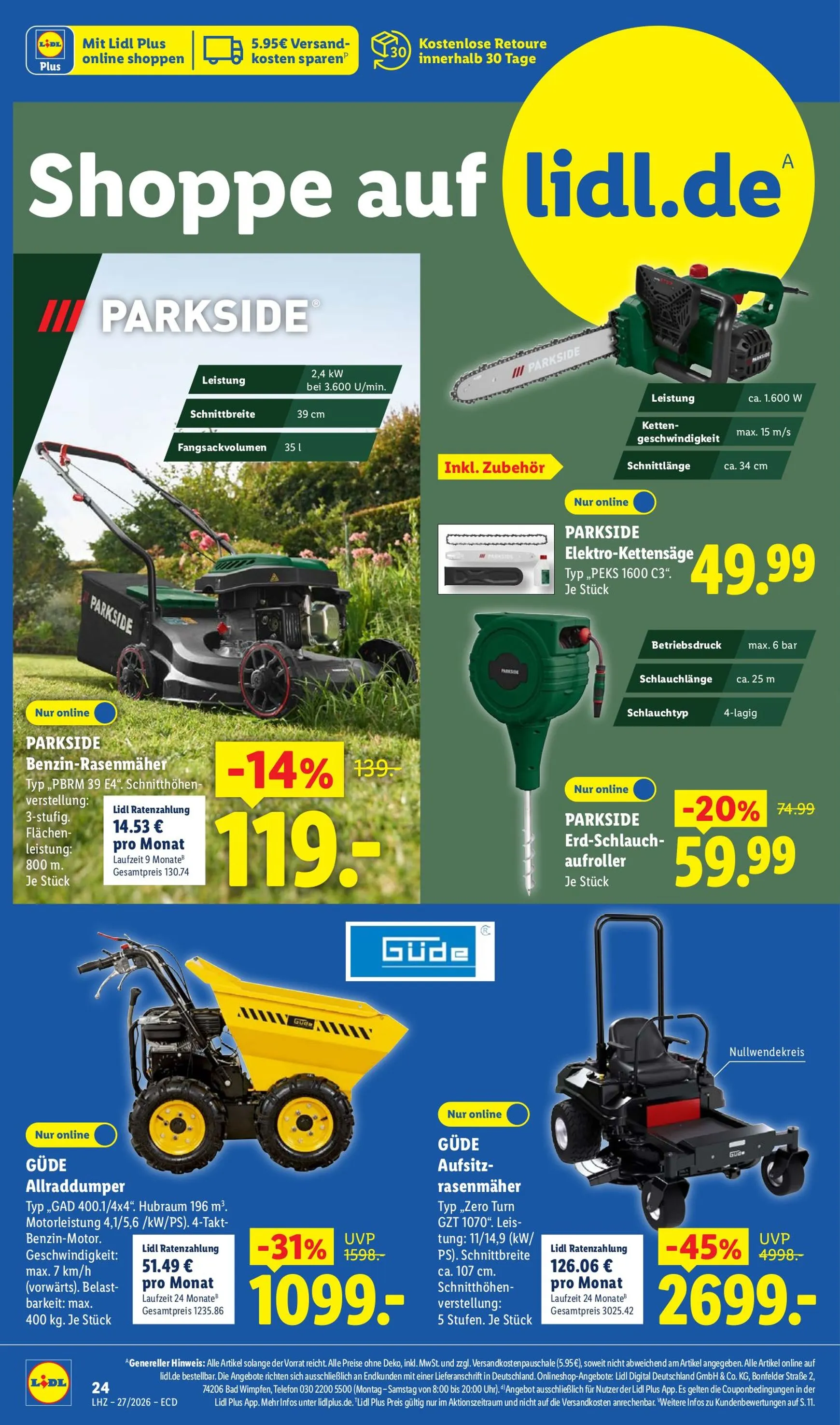 Lidl Prospekt – von Montag 29.06.2026 bis Samstag 04.07.2026 von 29. Juni bis 4. Juli 2026 - Prospekt seite 51