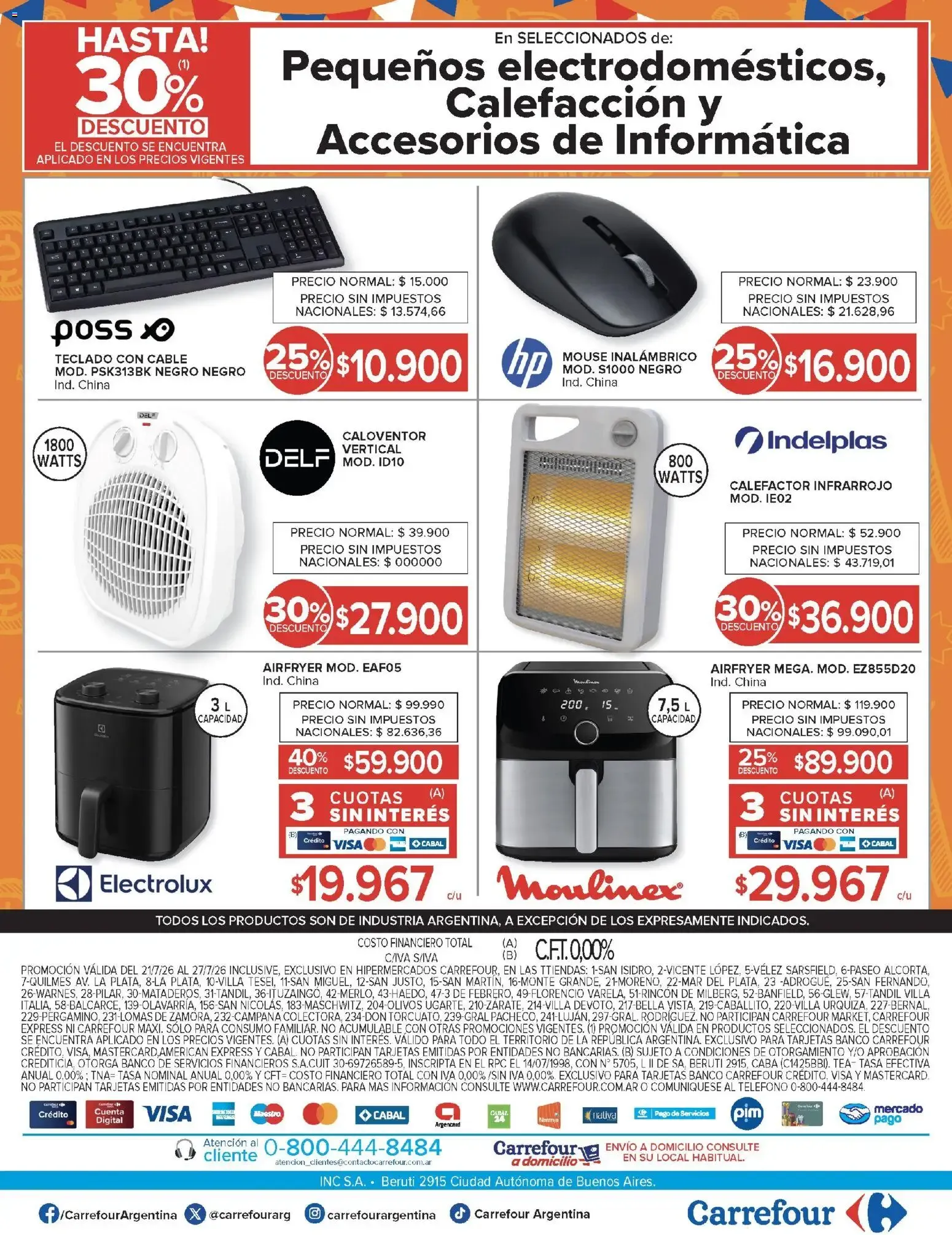 Ofertas de Carrefour - AHORRO FIN DE MES || del 21/07/2026 - 28/07/2026 || Promociones 21 de julio al 27 de julio 2026 - Página 30 del catálogo