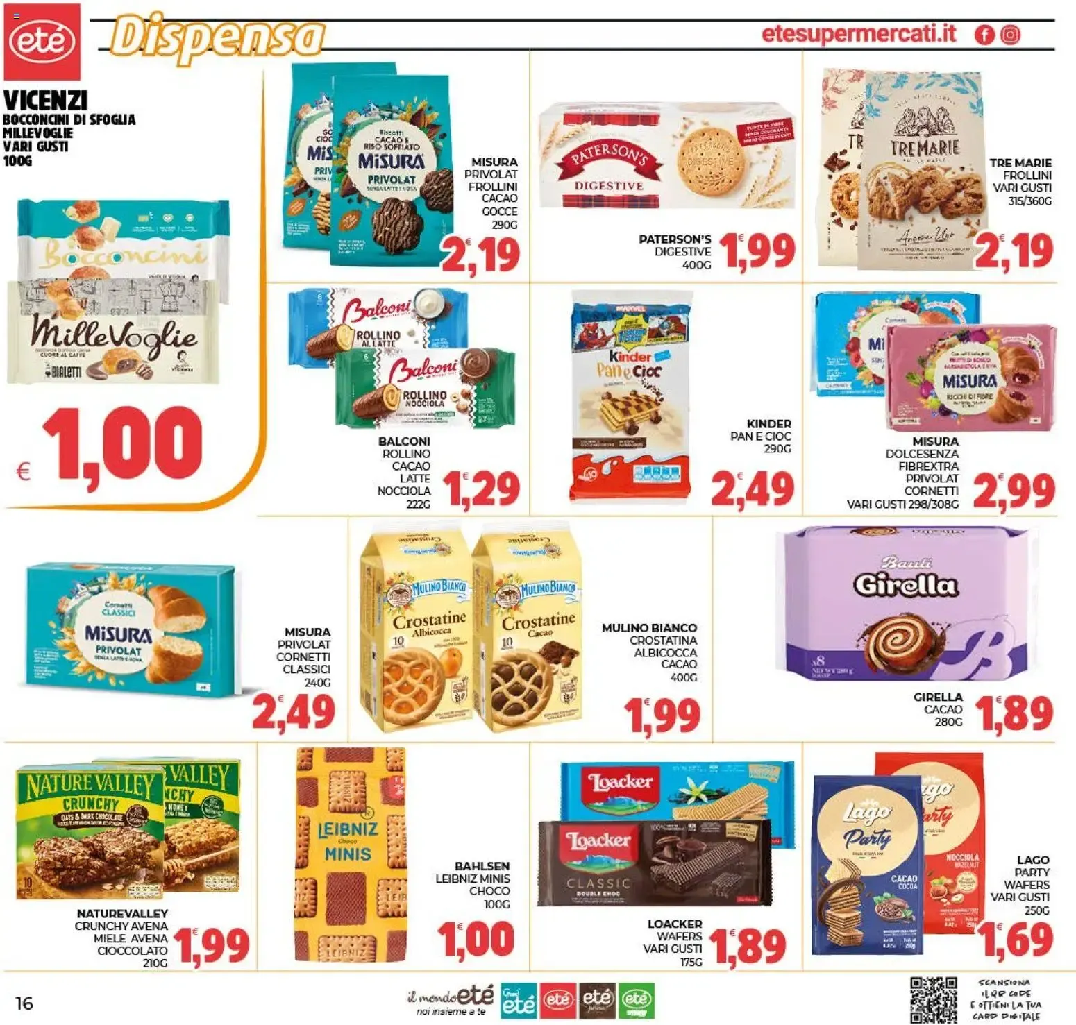 Eté volantino dal 02/10/2026 - online Offerte da 2 ottobre a 12 ottobre di 2026 - Pagina del volantino 16