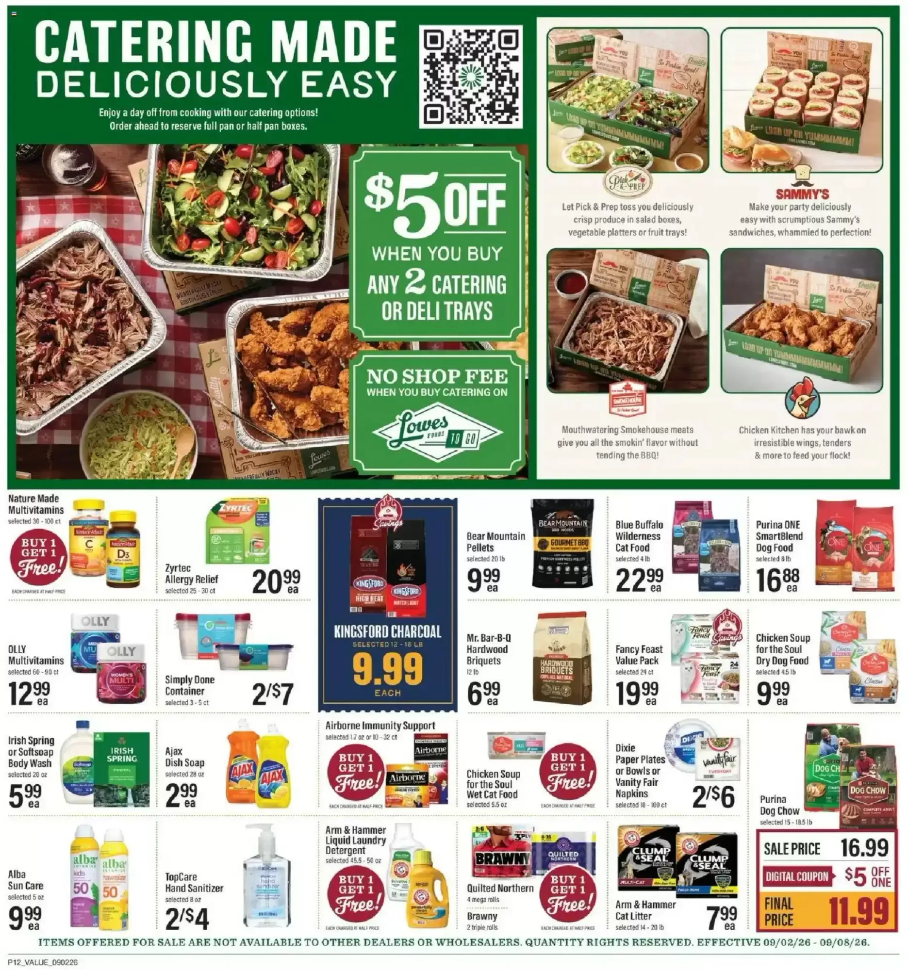Weekly promotion Lowes Foods weekly ad week 36 spanning from September 2 to September 8 2026 - Page 19 for Catalogue 365