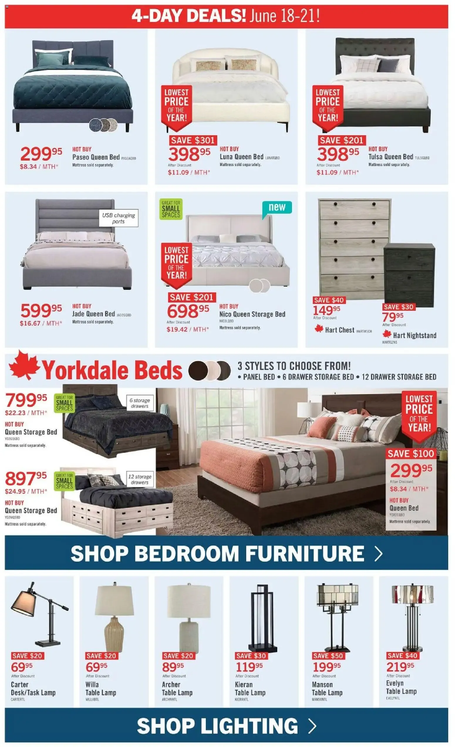 The Brick - Brick Mattress Store from Jun 22, 2026 > weekly specials & deals from June 22 to July 8 2026 - flyer page 8