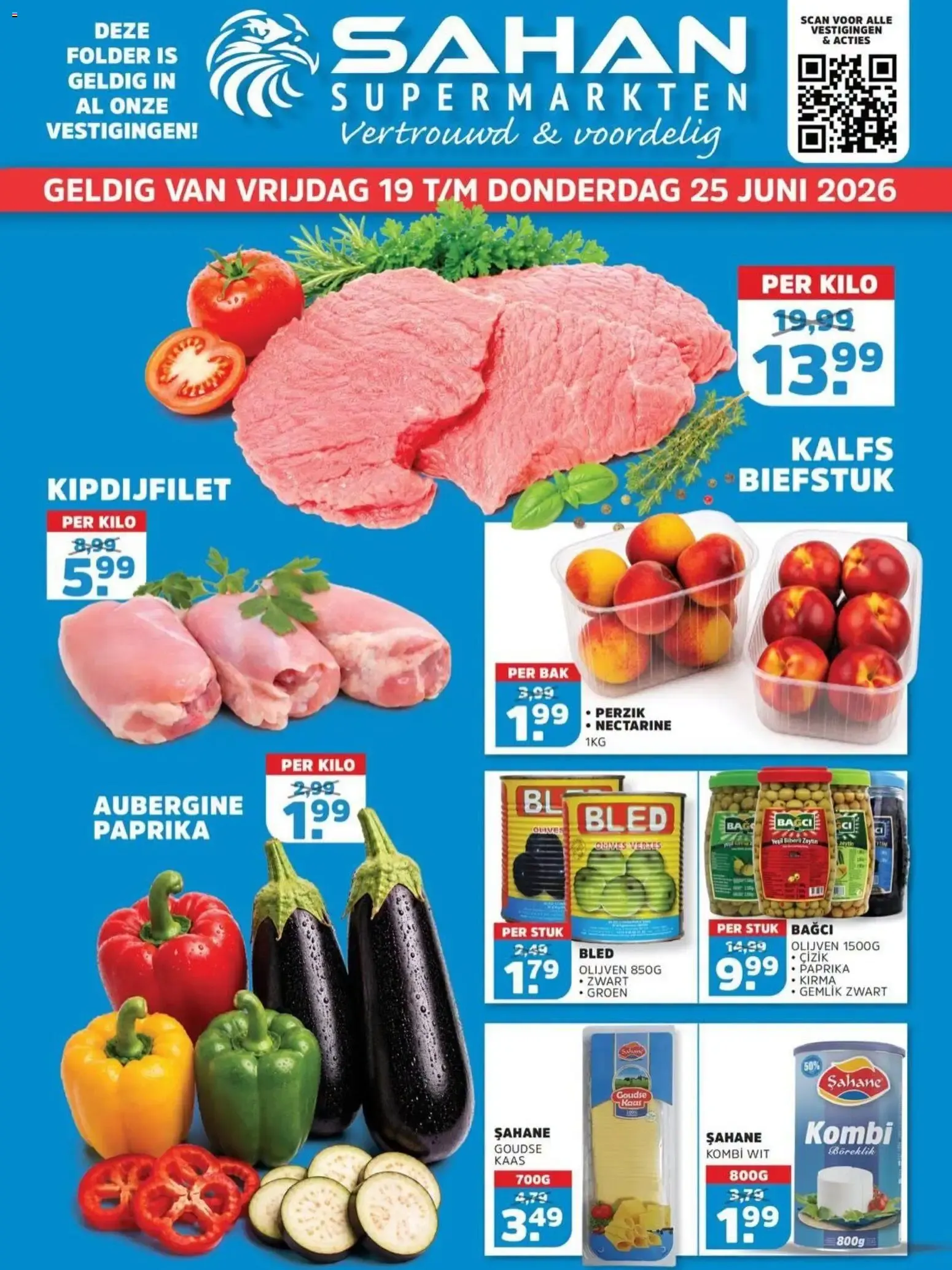 Sahan folder vanaf 19-06-2026 || NIEUWE van 19 juni tot 25 juni 2026 - Folder pagina 1