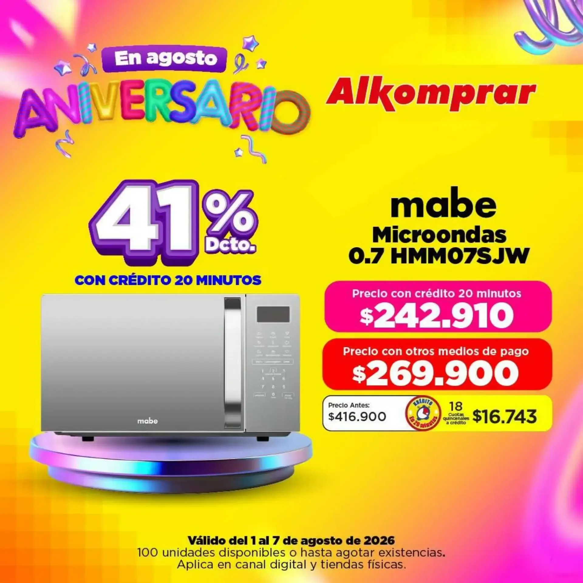 Catalogo de Alkomprar Aniversario: Oferta Portátil Lenovo IdeaPad 1 de agosto al 7 de agosto 2026 - Pag 8