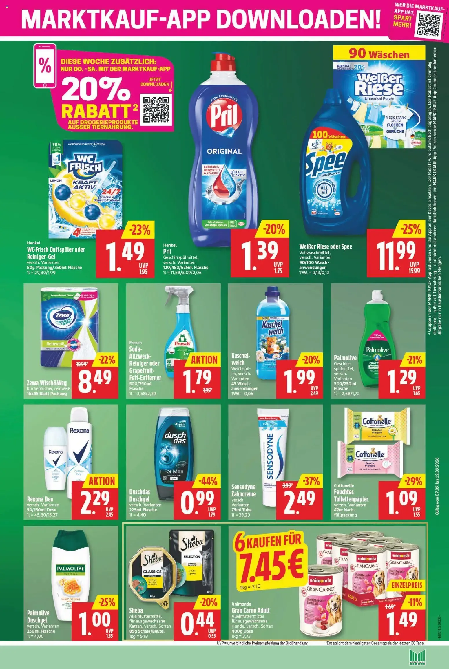 Marktkauf: Wir feiern, Sie sparen von 7. September bis 12. September 2026 - Prospekt seite 15