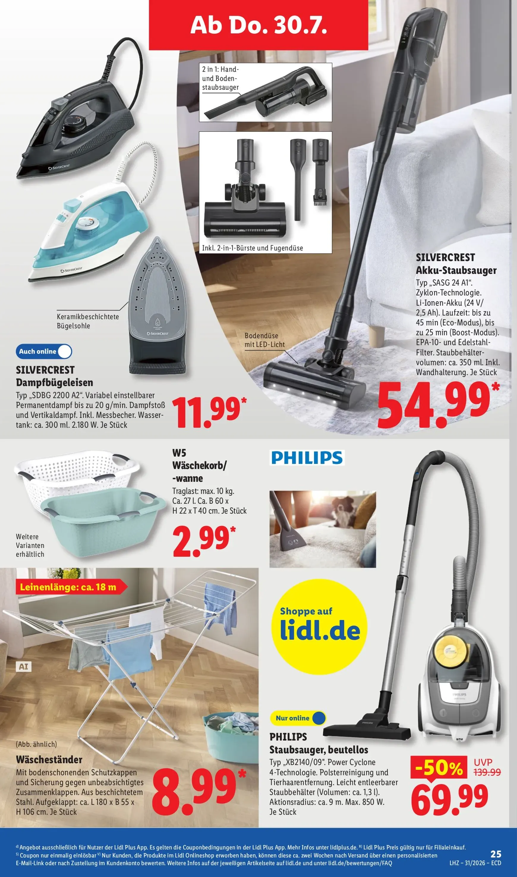Lidl - Angebot der Woche Prospekt nächste Woche – von Montag 27.07.2026 bis Samstag 01.08.2026 von 27. Juli bis 1. August 2026 - Prospekt seite 17