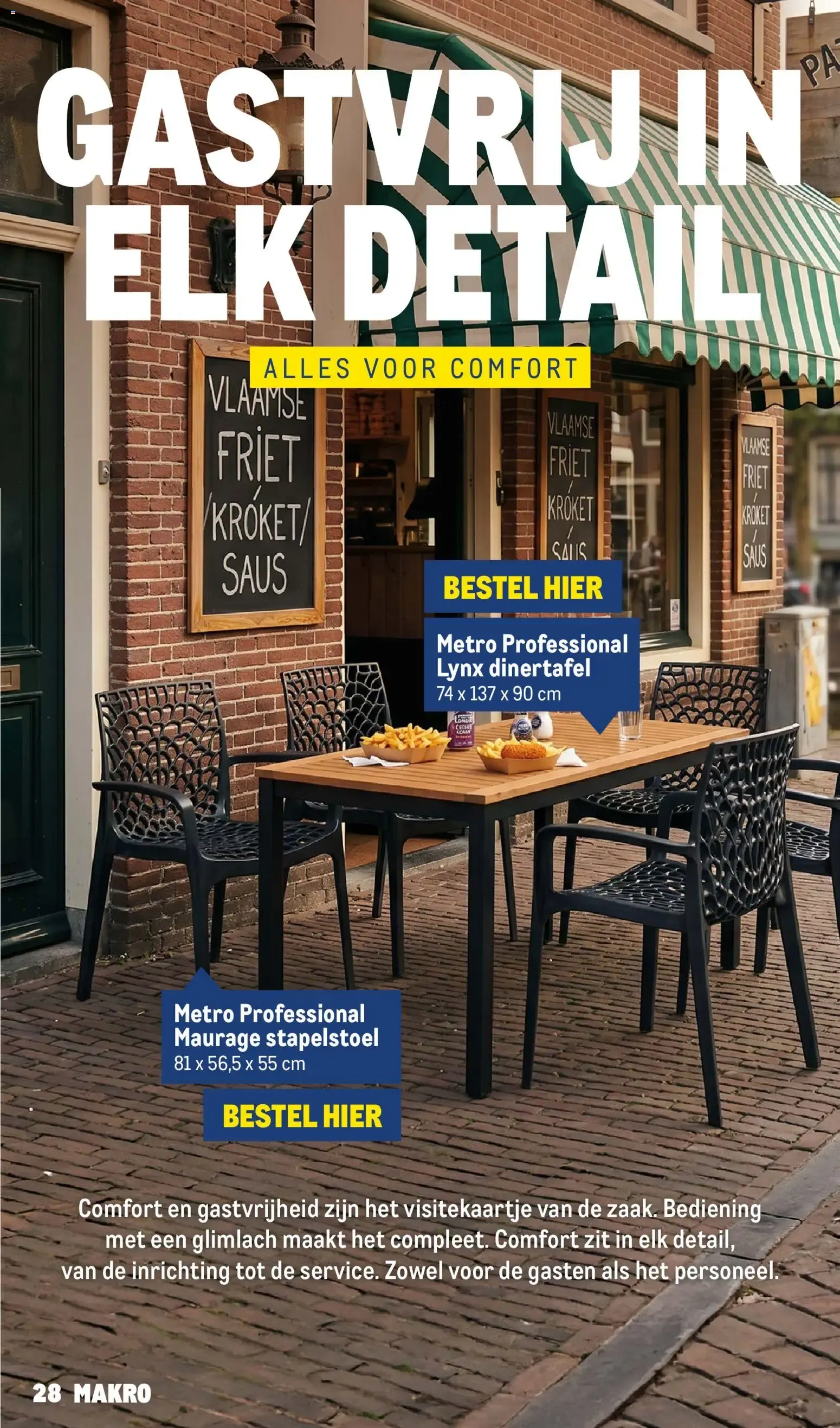 MAKRO HORECA MAGAZINE - FAST FOOD SERVICE van 15 juli tot 31 december 2026 - Folder pagina 28