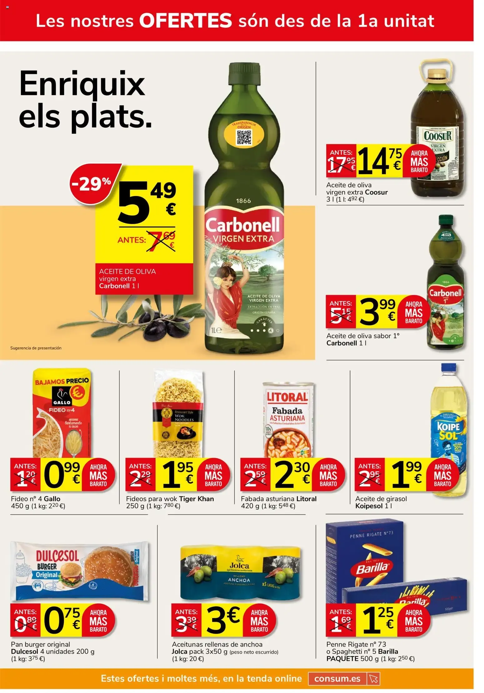 Catálogo de Consum folleto 24/09/2026 - 21/10/2026 24 de septiembre al 21 de octubre 2026 - Página 8