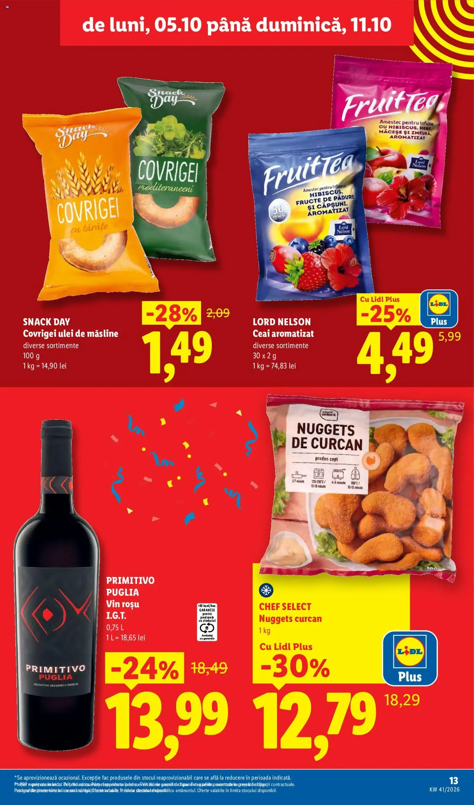 Catalog Catalog LIDL 05.10.2026 - Oferta și Revista online de la 5 octombrie până la 11 octombrie 2026 - Revista Pagina 13