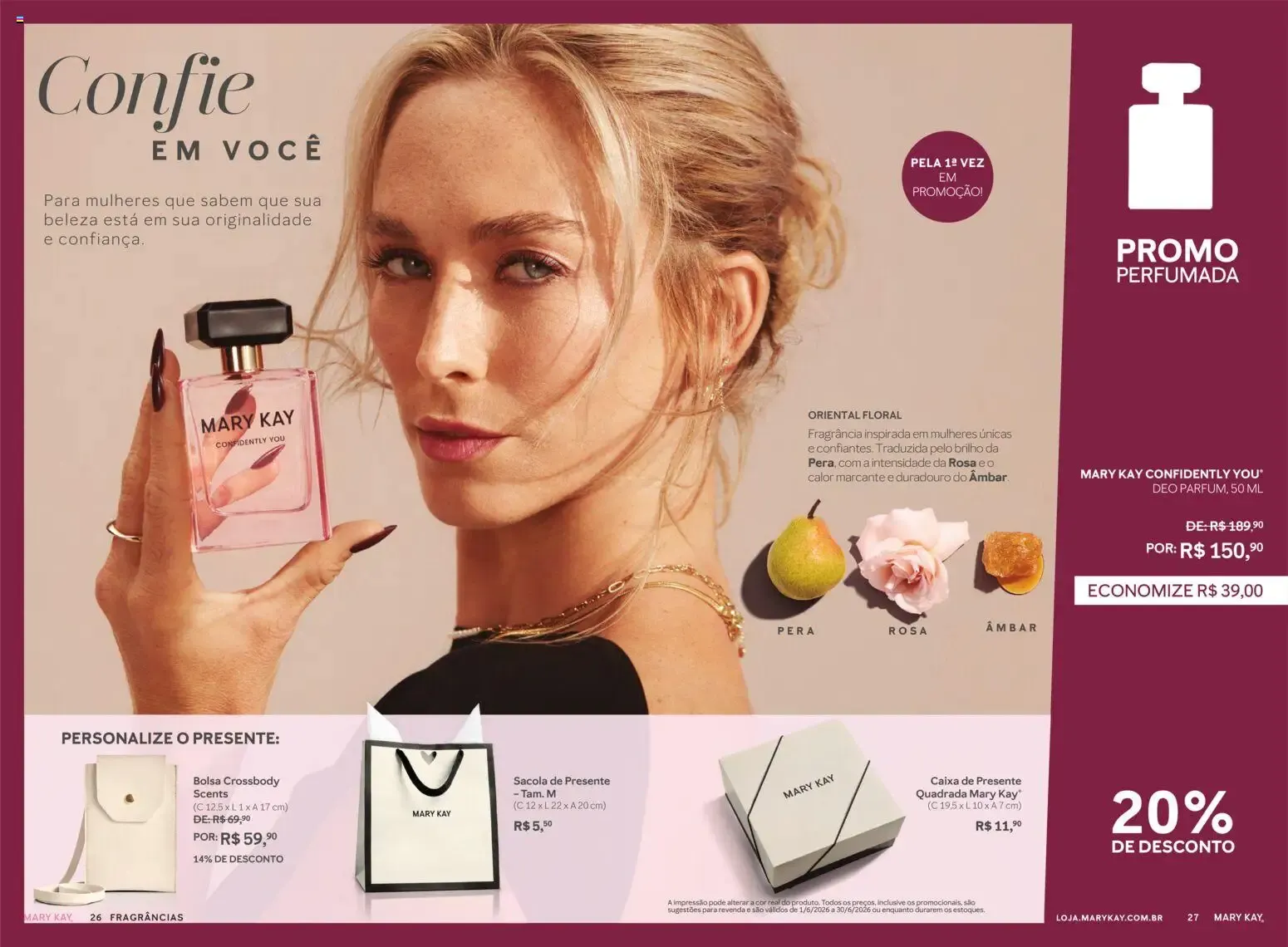 Encarte de Revista Mary Kay - Catálogo Junho 2026 (01/06 - 30/06/2026) 1 de junho até 30 de junho 2026 - Pagina 14