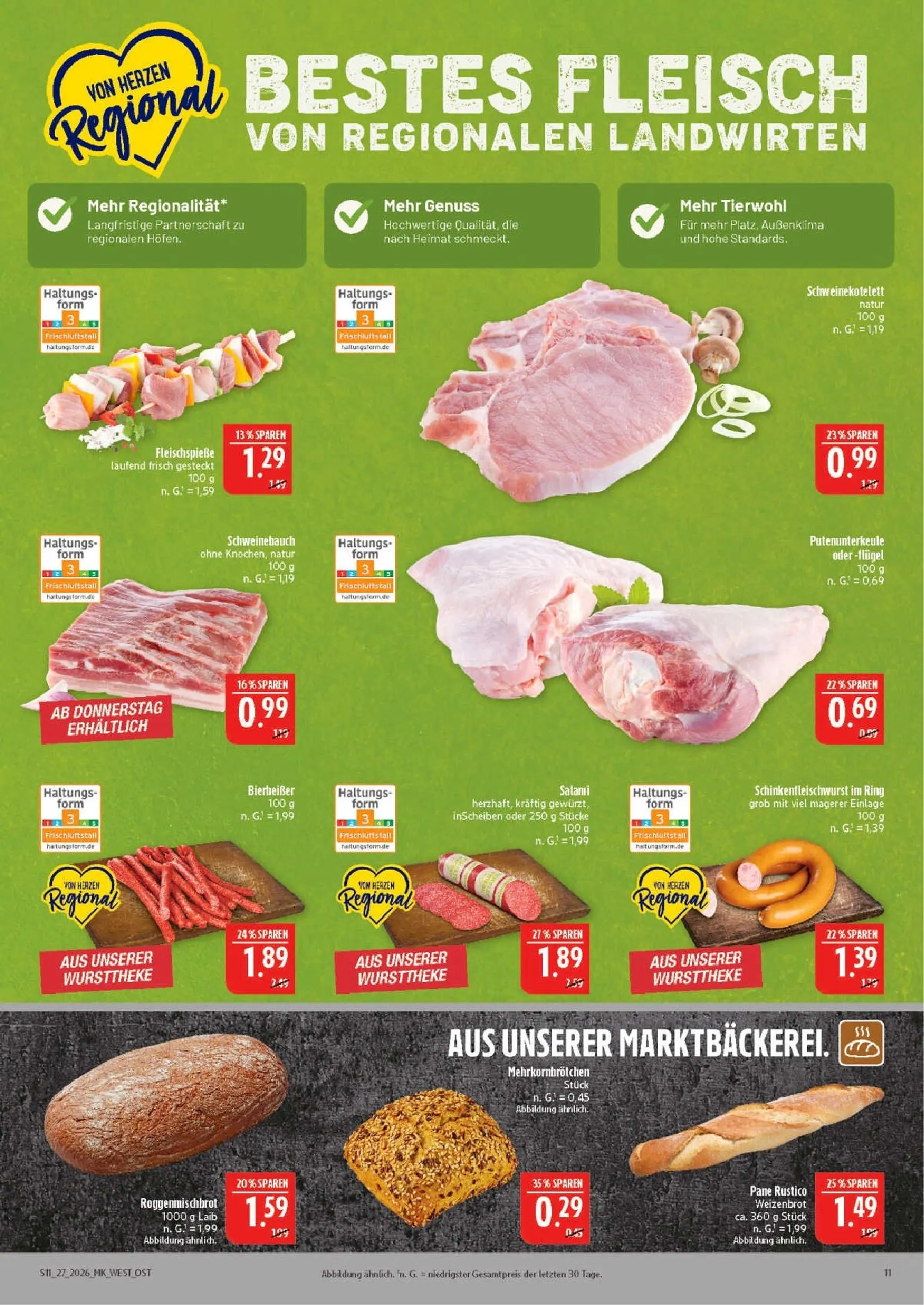 Marktkauf Prospekt nächste Woche – von Montag 29.06.2026 bis Samstag 04.07.2026 von 29. Juni bis 4. Juli 2026 - Prospekt seite 11