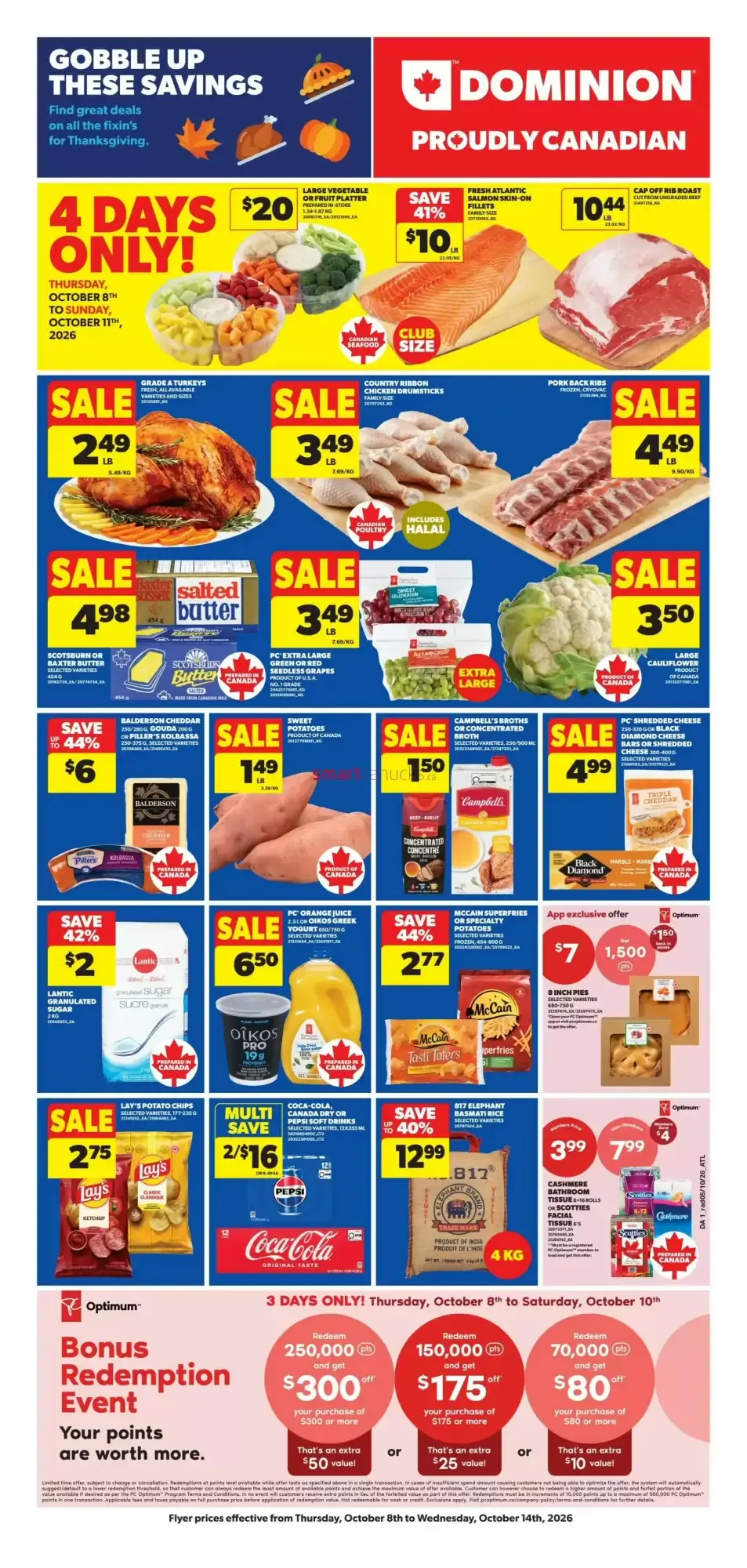 Dominion flyer week 41 from October 8 to October 14 2026 - flyer page 1