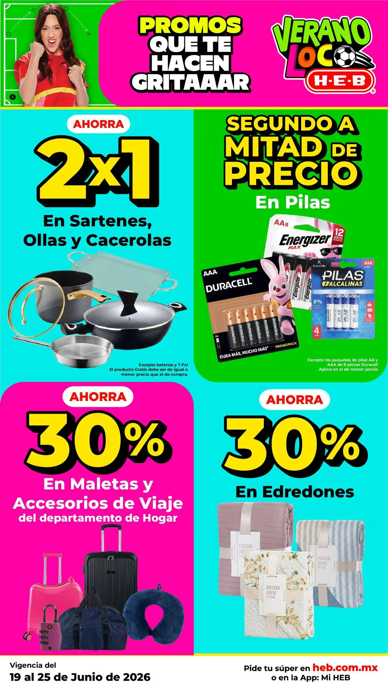Catálogo de H-E-B Verano Loco: Las Promos más locas entran a la cancha 19 de junio al 25 de junio 2026 - Pagina 19