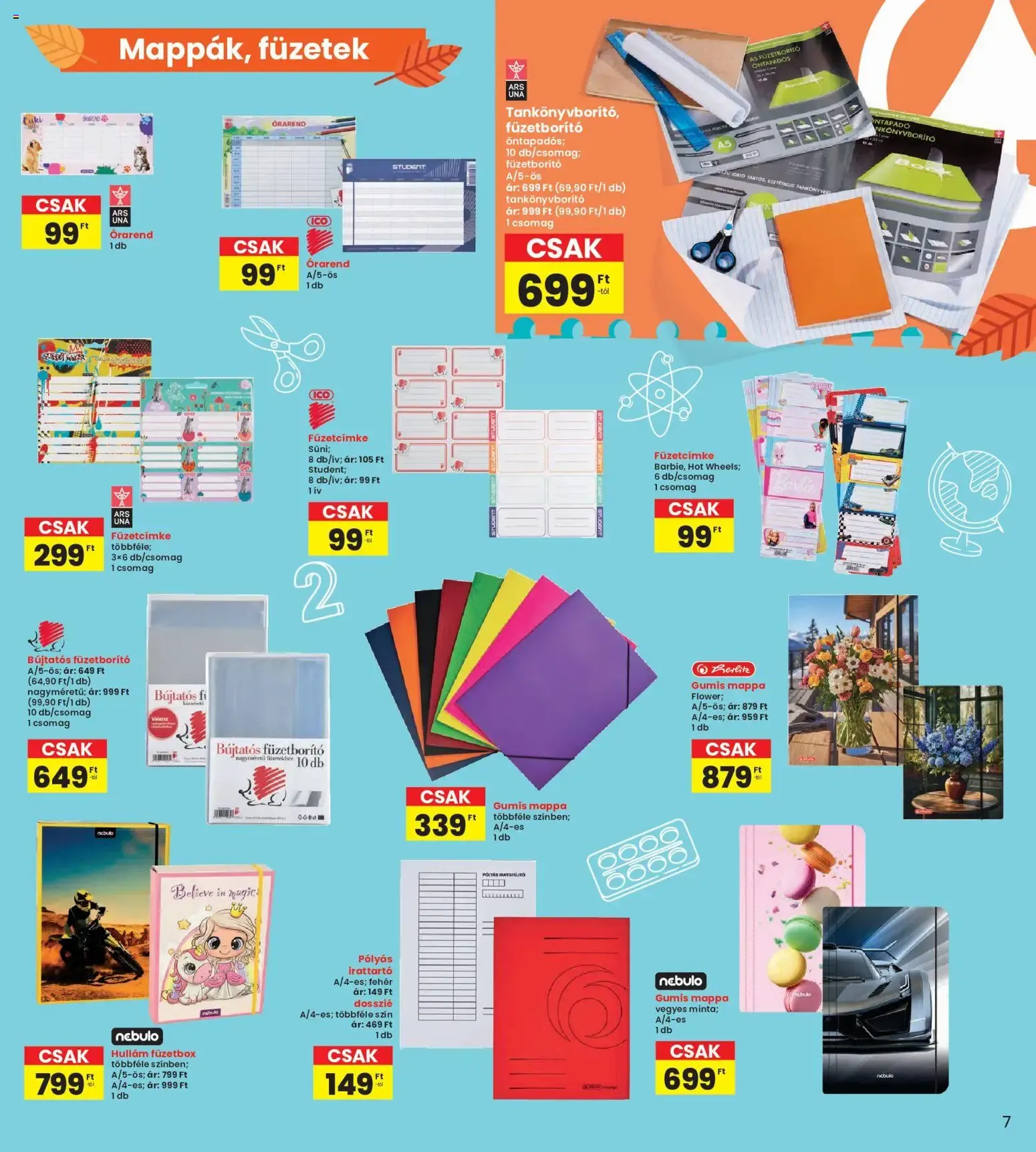 Katalógus Interspar Iskola katalógus - 2026.07.30. -tól/töl > akció, lapozható szórólap 🛍️ július 30.-tól augusztus 12.-ig 2026. - Oldal 7