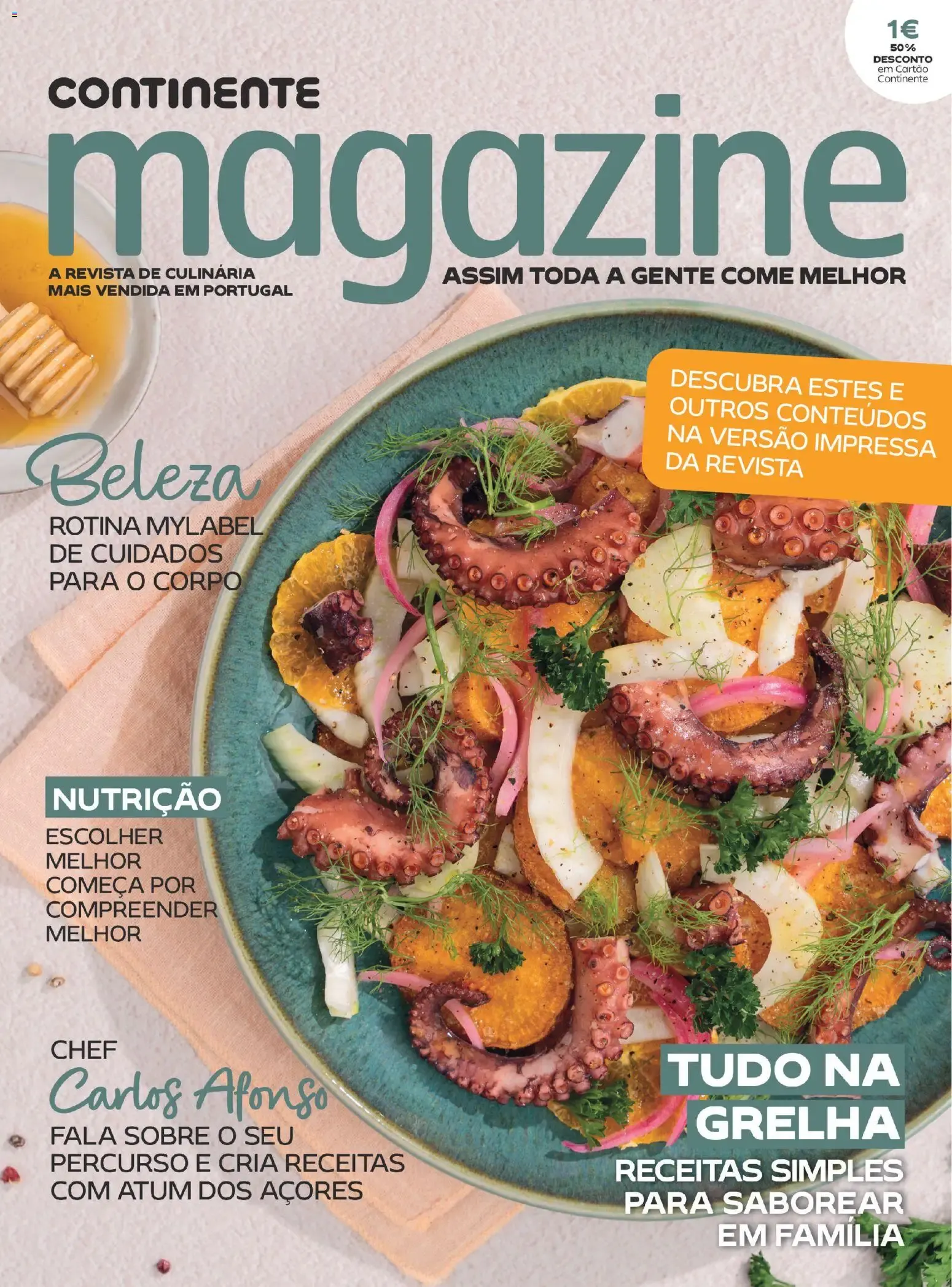 Folheto Continente Magazine de 11 de agosto até 30 de novembro 2026 - Pagina 1