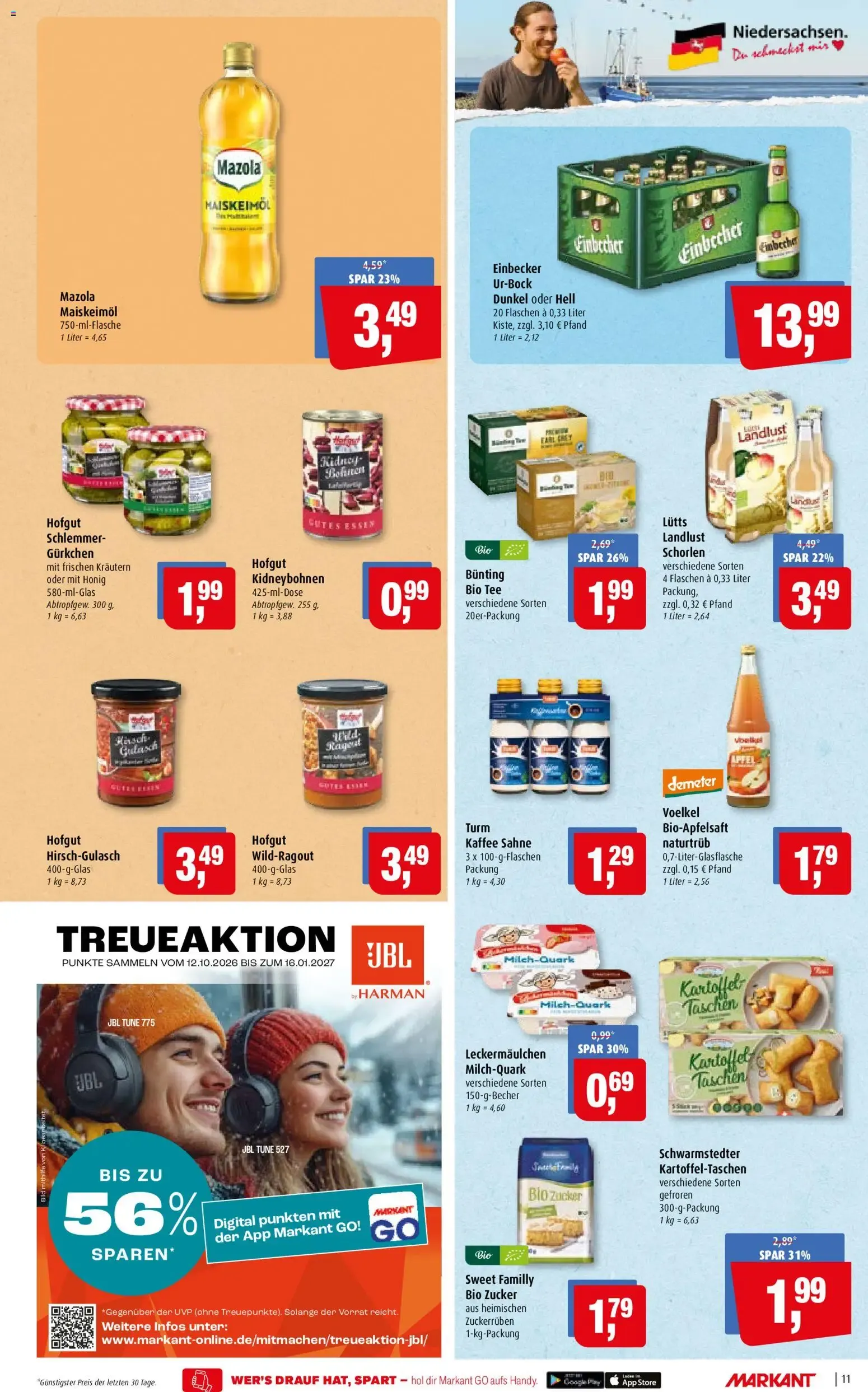 Markant Prospekt (ab 12.10.2026) zum Blättern von 12. Oktober bis 17. Oktober 2026 - Prospekt seite 11