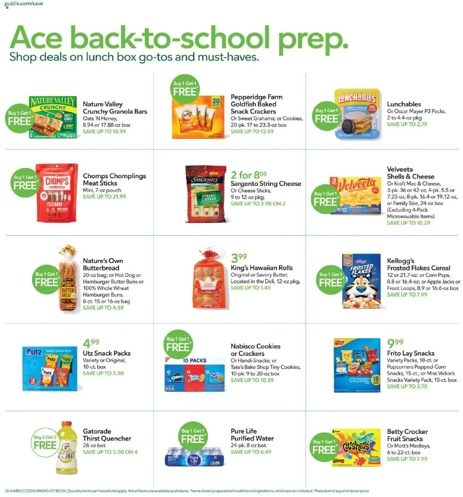 Weekly ad Publix Weekly savings from July 29 to August 4 2026 - Page 2