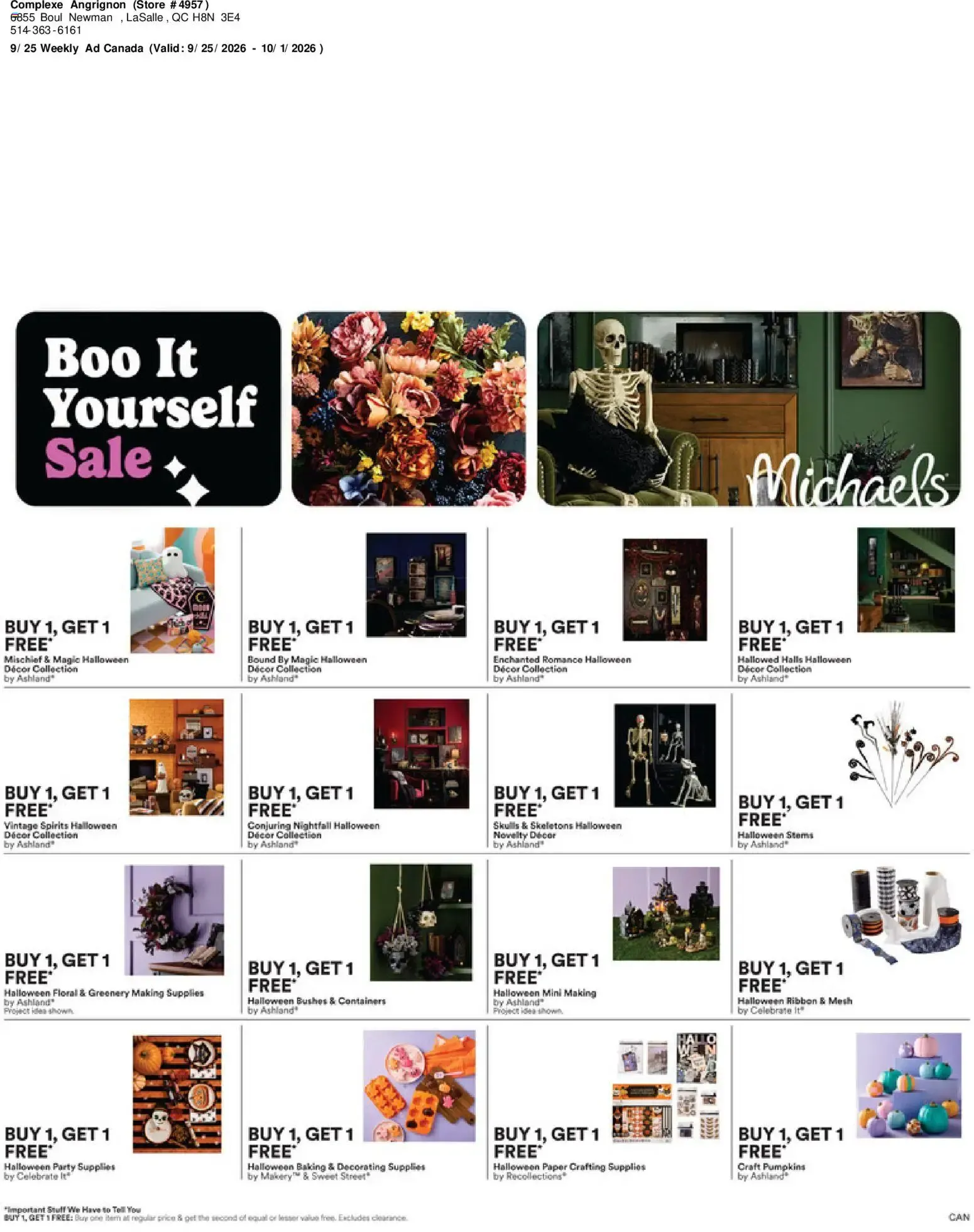 Michaels: New holiday Lemax collectibles from September 25 to October 1 2026 - flyer page 2