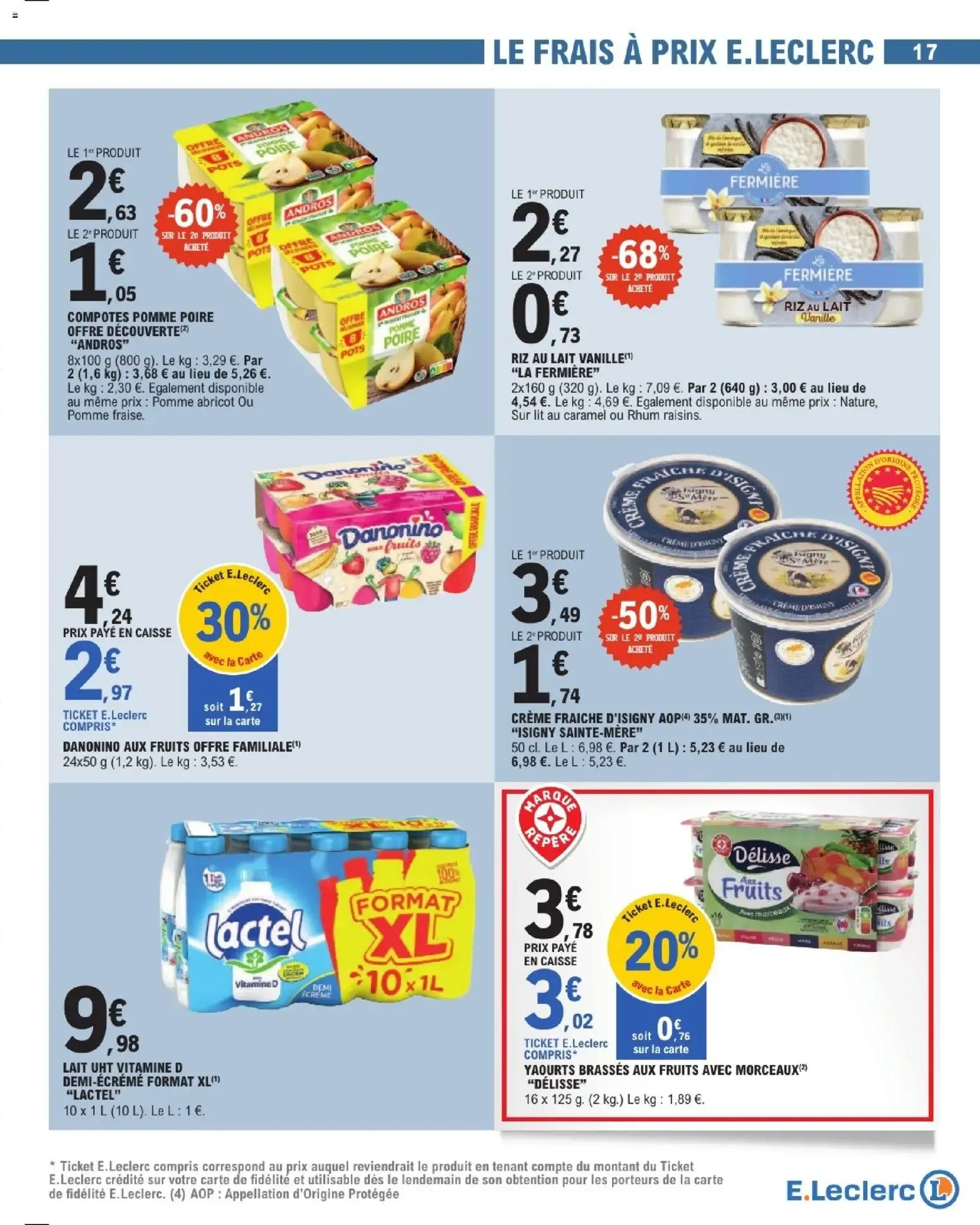 Catalogue E.Leclerc du 29/09/2026 | Nouveau promo prospectus du 29 septembre au 10 octobre 2026 - Catalogue page 17