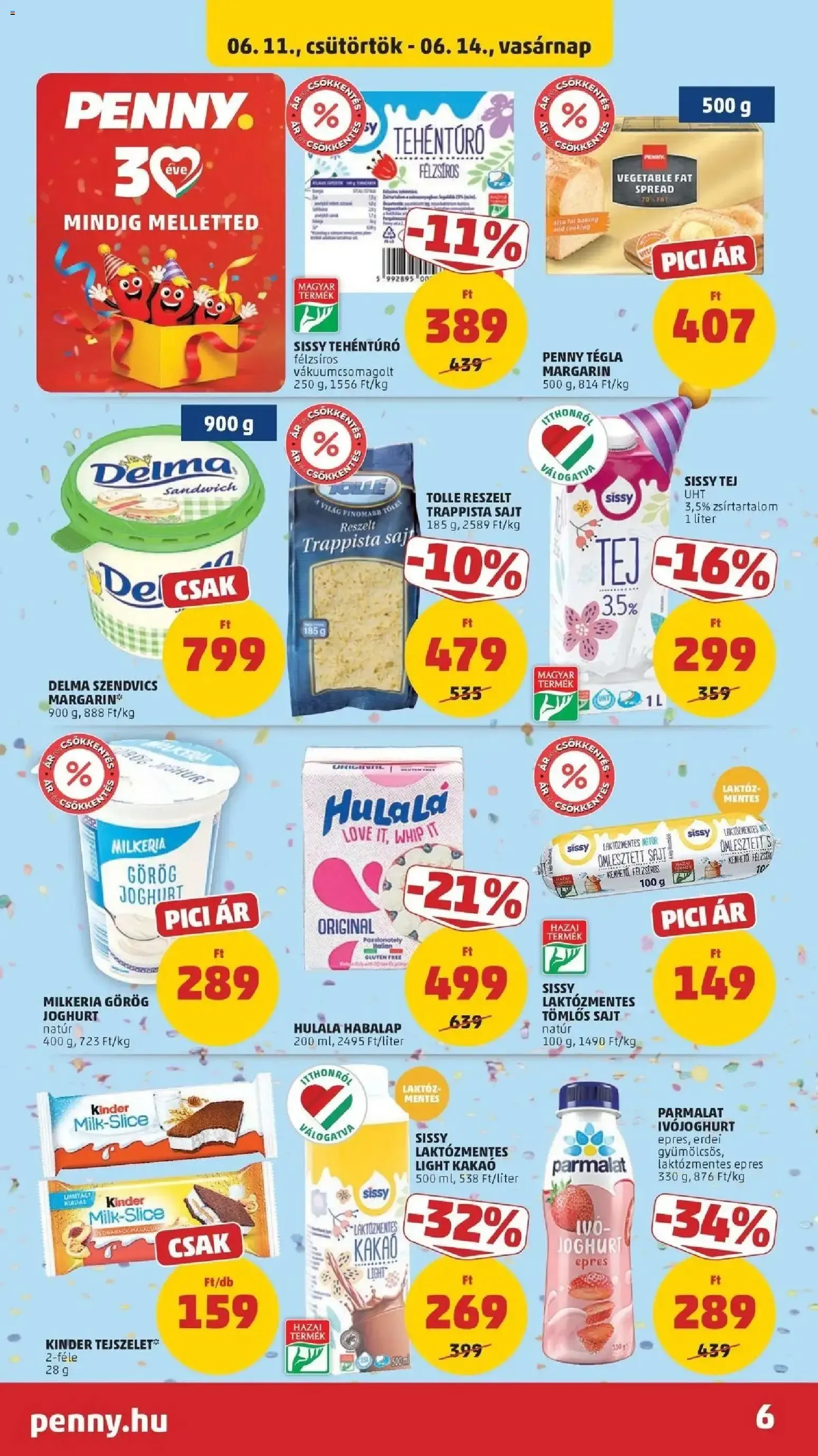 Katalógus Penny aktuális akciós újság: 2026.06.11.-tól lapozható június 11.-tól június 17.-ig 2026. - Oldal 6