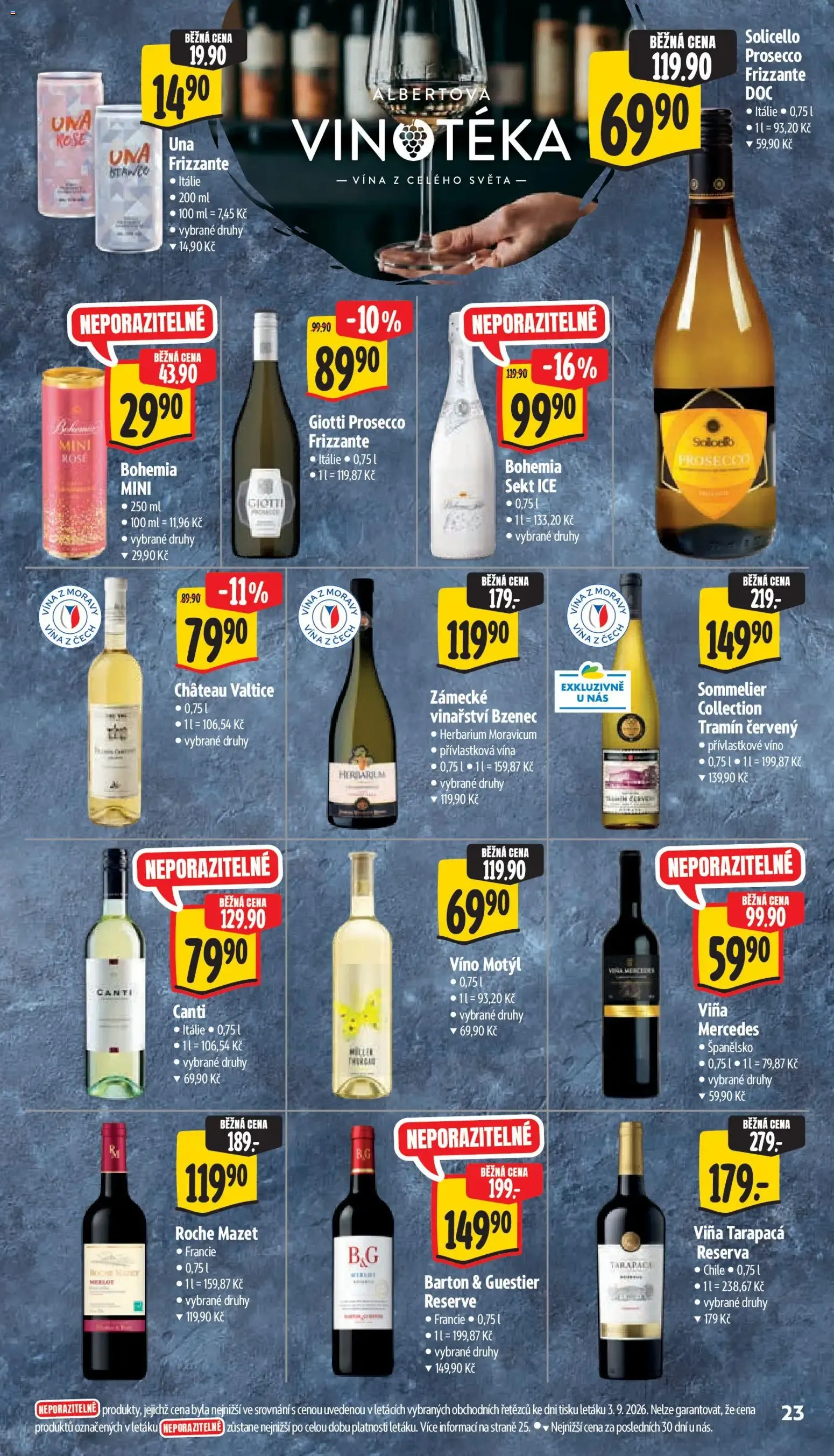 Albert leták - Supermarket od 09.09.2026 - Akční leták - 9. září 15. září 2026 - Page 33