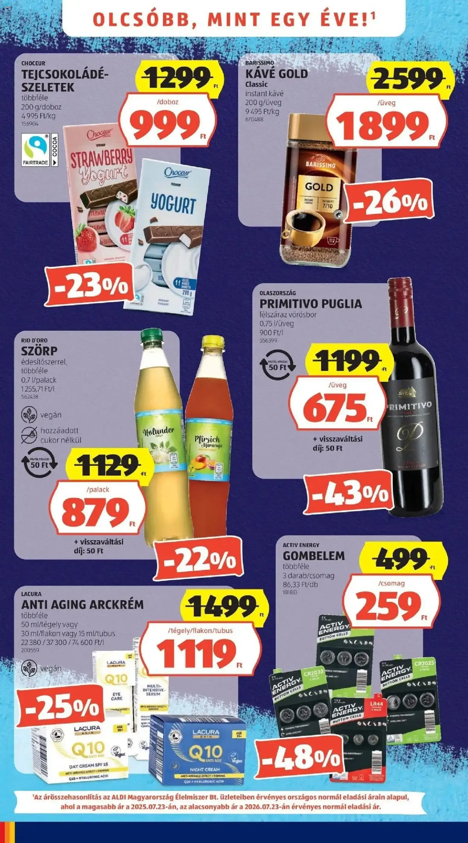 Katalógus Aldi aktuális akciós újság - 2026.07.23. -tól/töl > akció, lapozható szórólap 🛍️ július 23.-tól július 29.-ig 2026. - Oldal 4