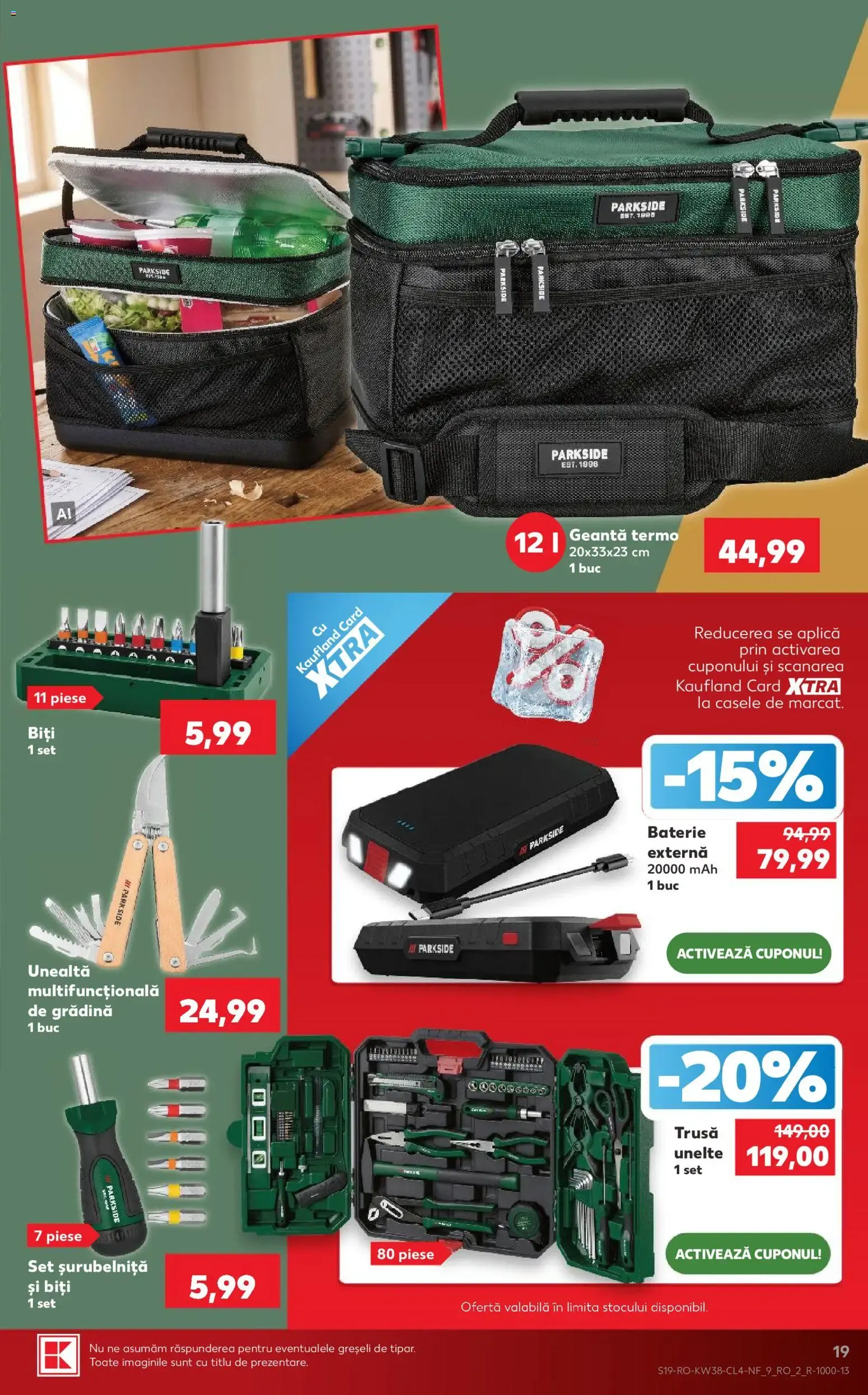 Catalog Kaufland: ECHIPEAZĂ-ȚI BUCĂTĂRIA INTELIGENT de la 16 septembrie până la 22 septembrie 2026 - Revista Pagina 19