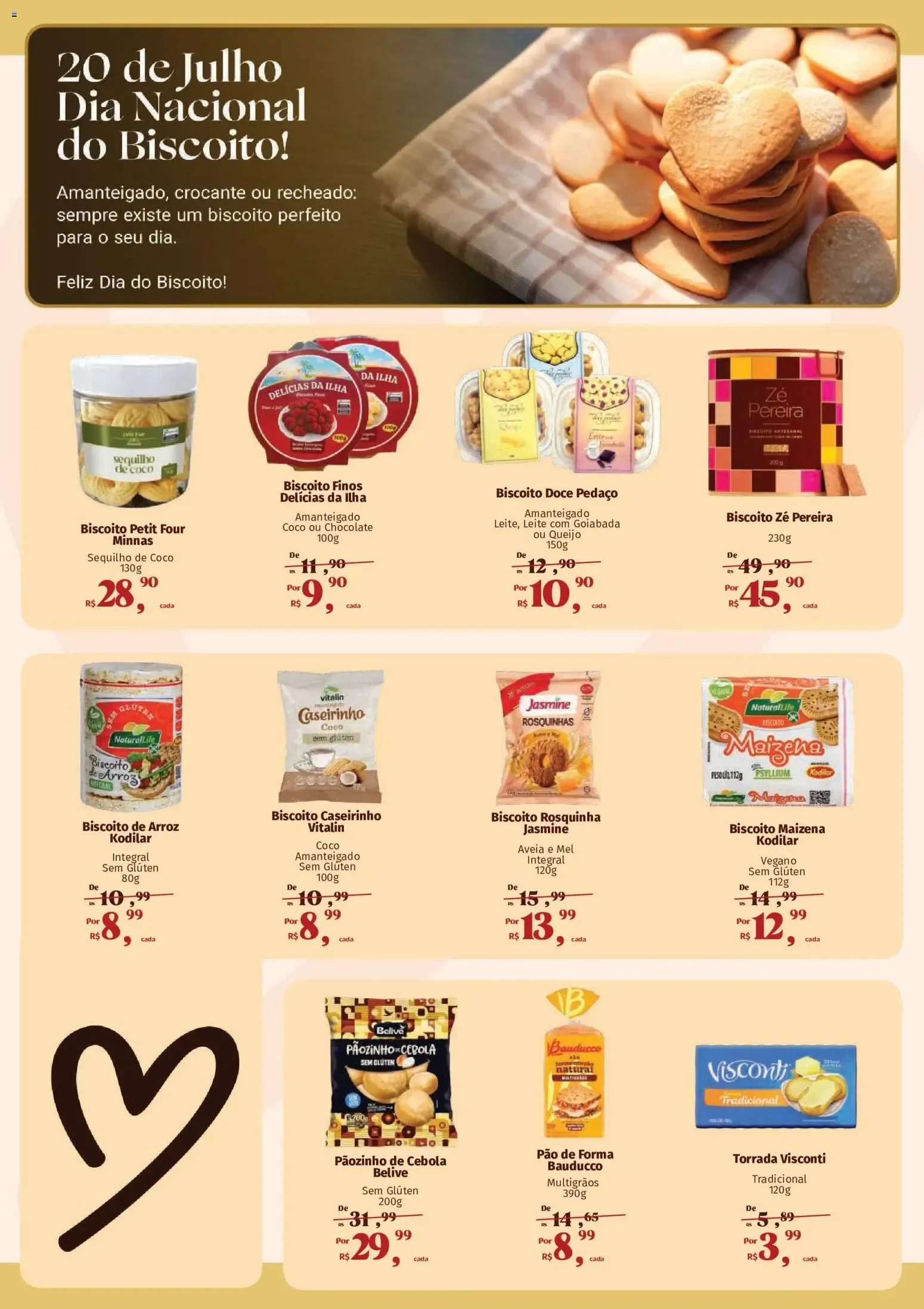 Encarte de Especial de Bolos e Biscoitos 20 de julho até 26 de julho 2026 - Pagina 3