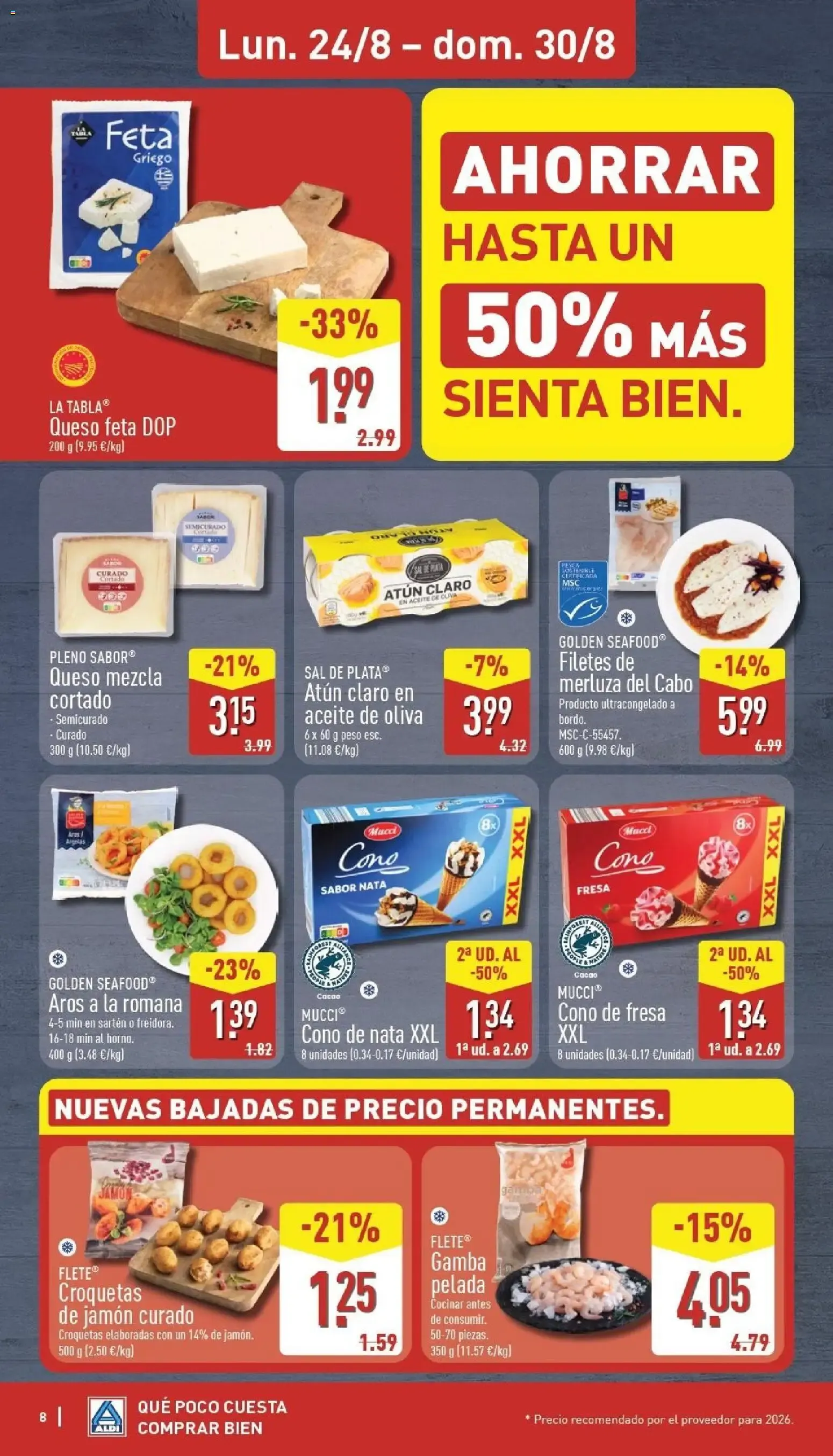 Catálogo de Aldi folleto Canarias del 24/08/2026 | Catálogo 24 de agosto al 30 de agosto 2026 - Página 8