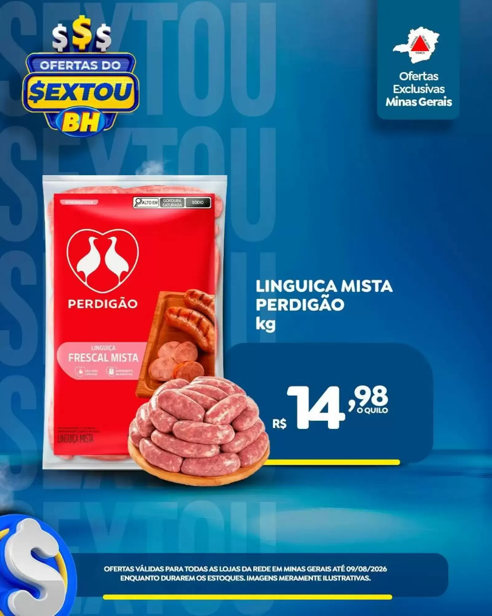 Encarte de Ofertas do Sextou BH 7 de agosto até 9 de agosto 2026 - Pagina 17