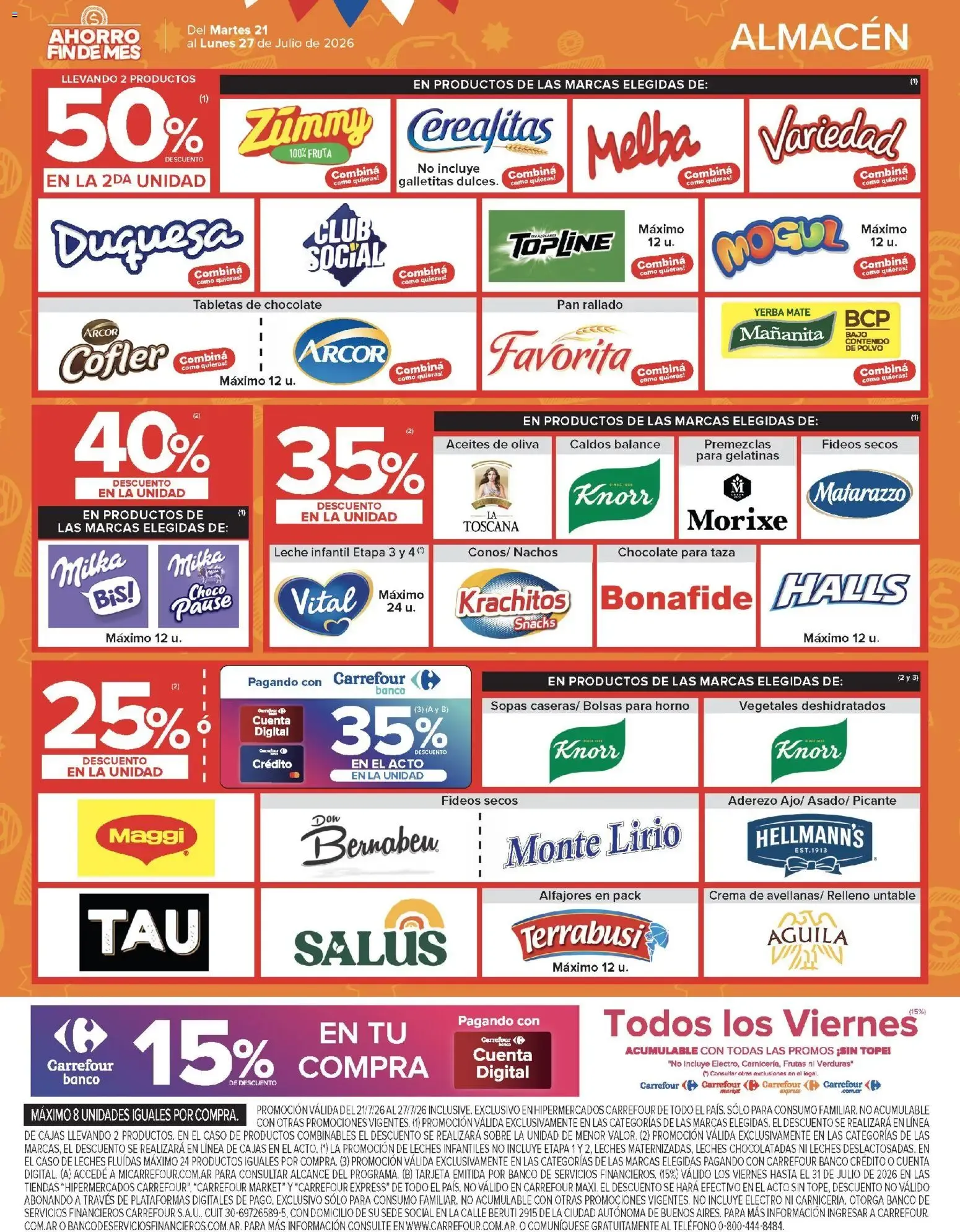 Ofertas de Carrefour ofertas || del 21/07/2026 - 27/07/2026 || Promociones 21 de julio al 27 de julio 2026 - Página 9 del catálogo