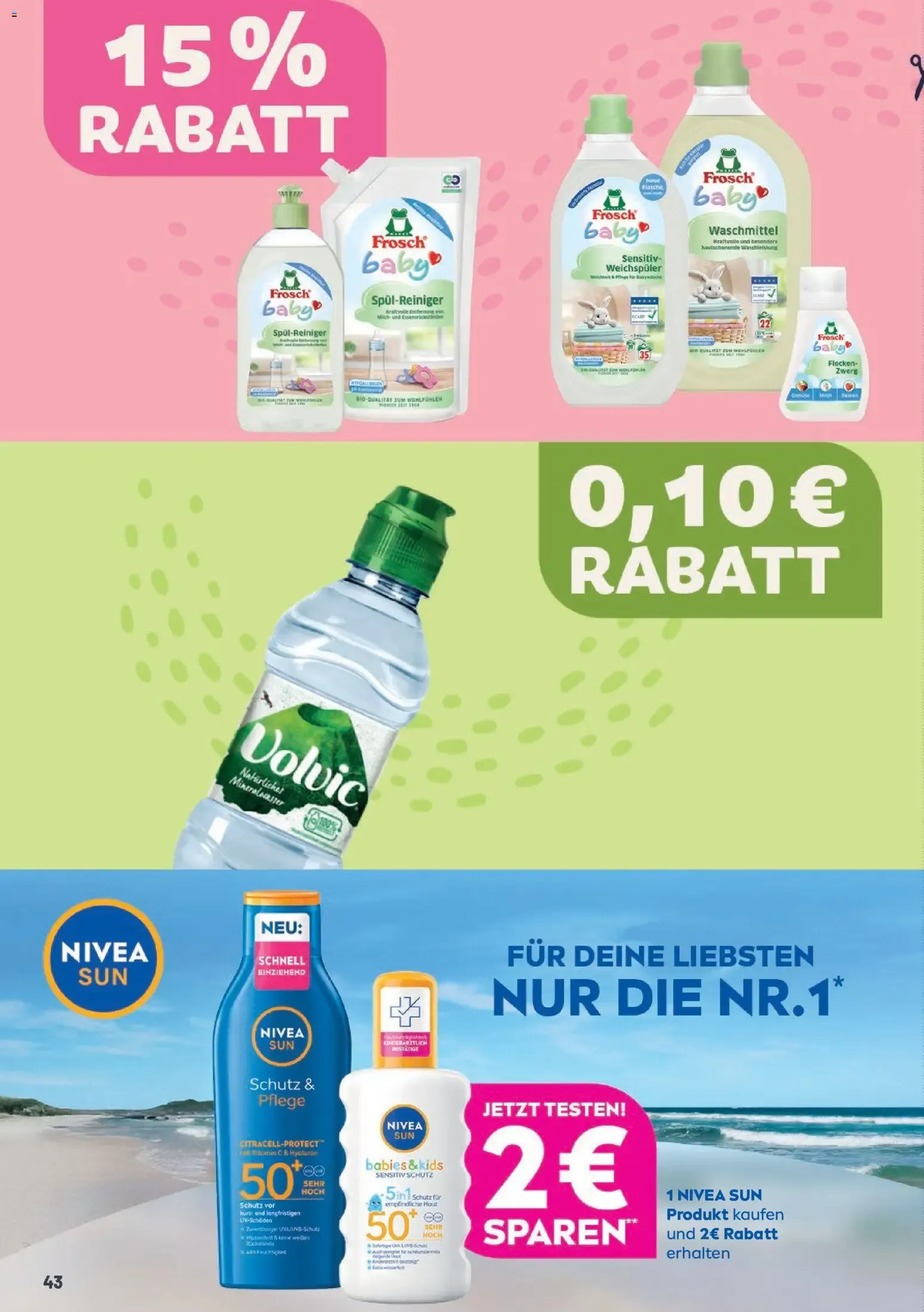 E center Prospekt Super Sommer Spar-Pass 2026 (ab 16.06.2026) zum Blättern von 16. Juni bis 31. August 2026 - Prospekt seite 44