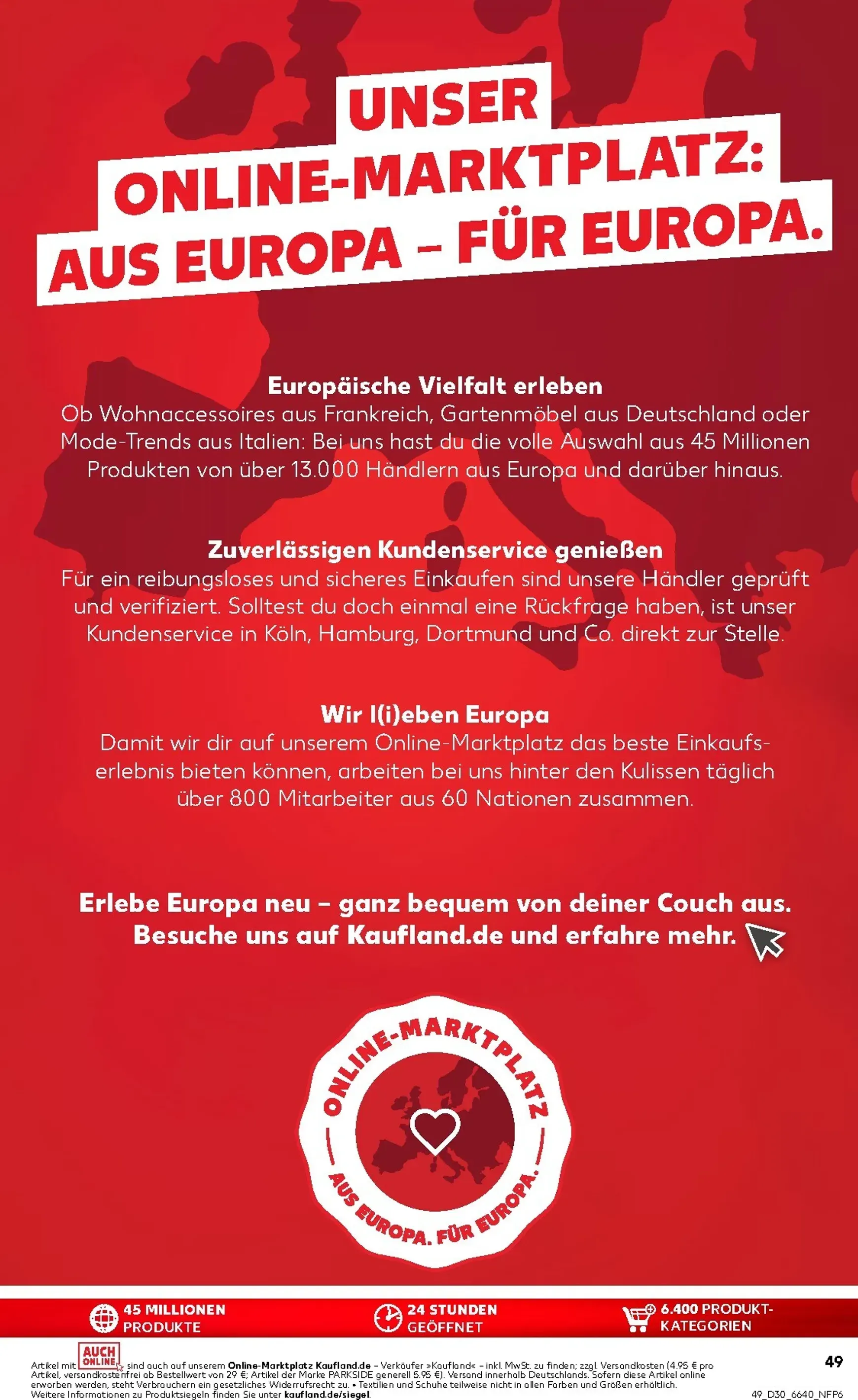 Kaufland Prospekt nächste Woche – von Donnerstag 23.07.2026 bis Mittwoch 29.07.2026 von 23. Juli bis 29. Juli 2026 - Prospekt seite 50