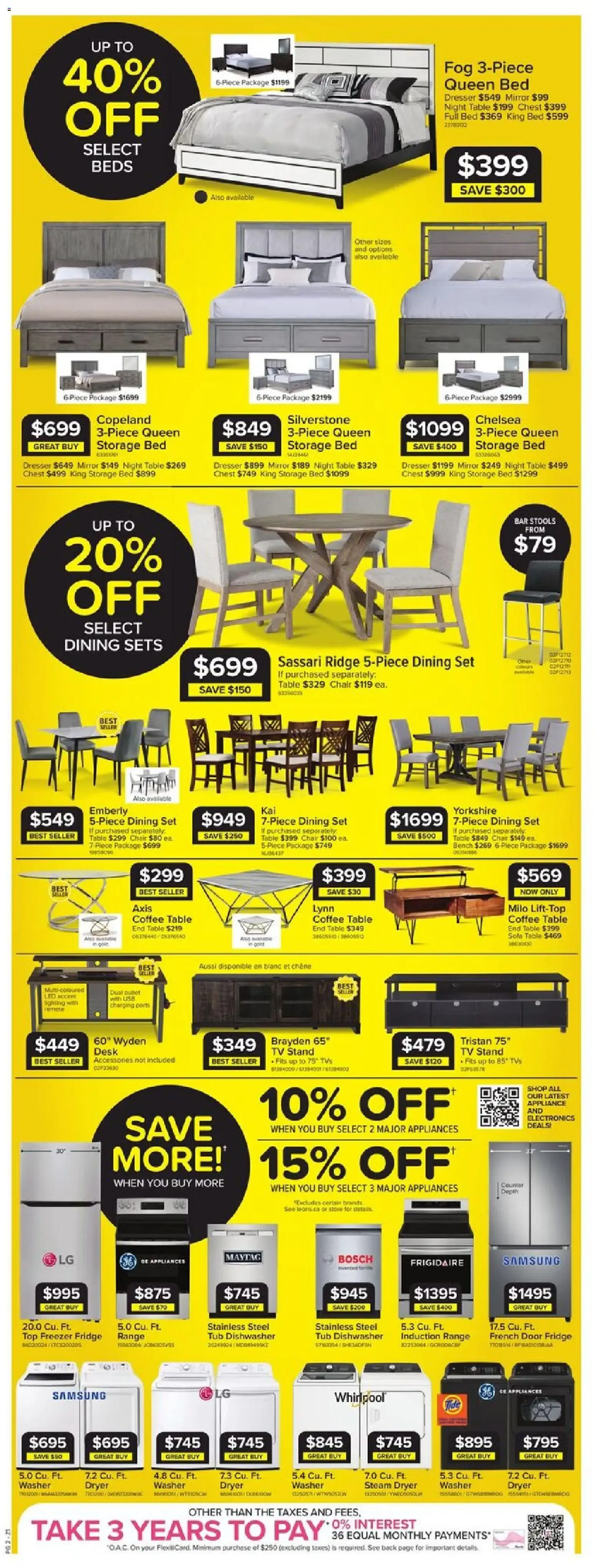 Leon's FIRST EVER MEGA SOFA SALE! from June 11 to June 24 2026 - flyer page 2