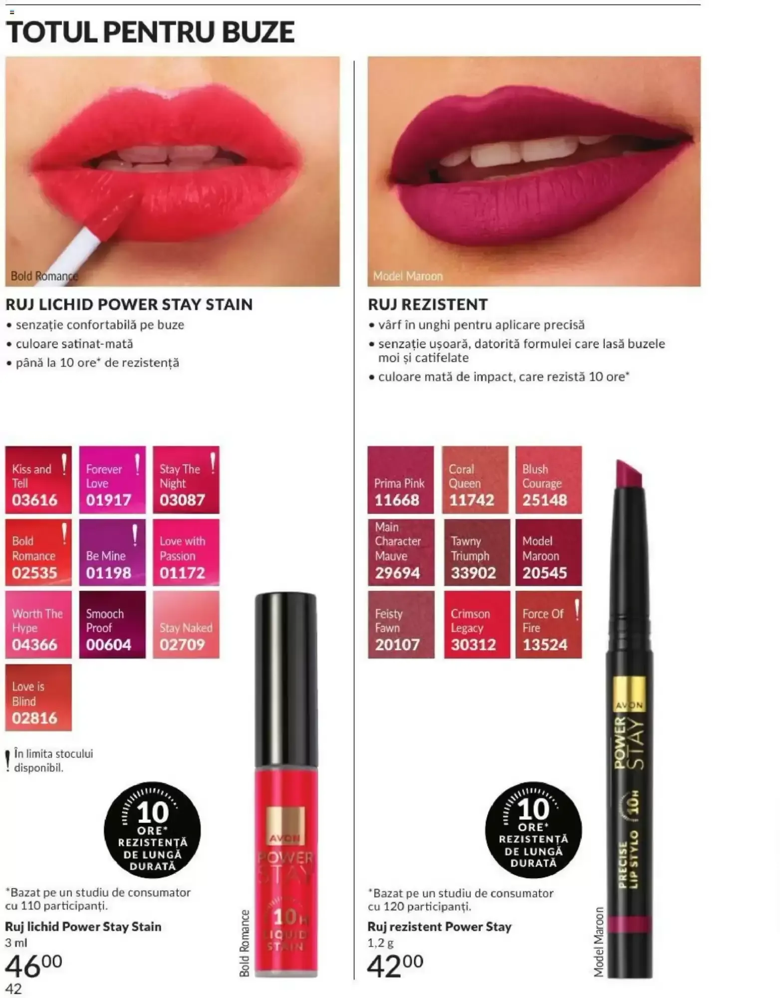 Catalog Catalog Avon de la 1 septembrie până la 30 septembrie 2026 - Revista Pagina 42