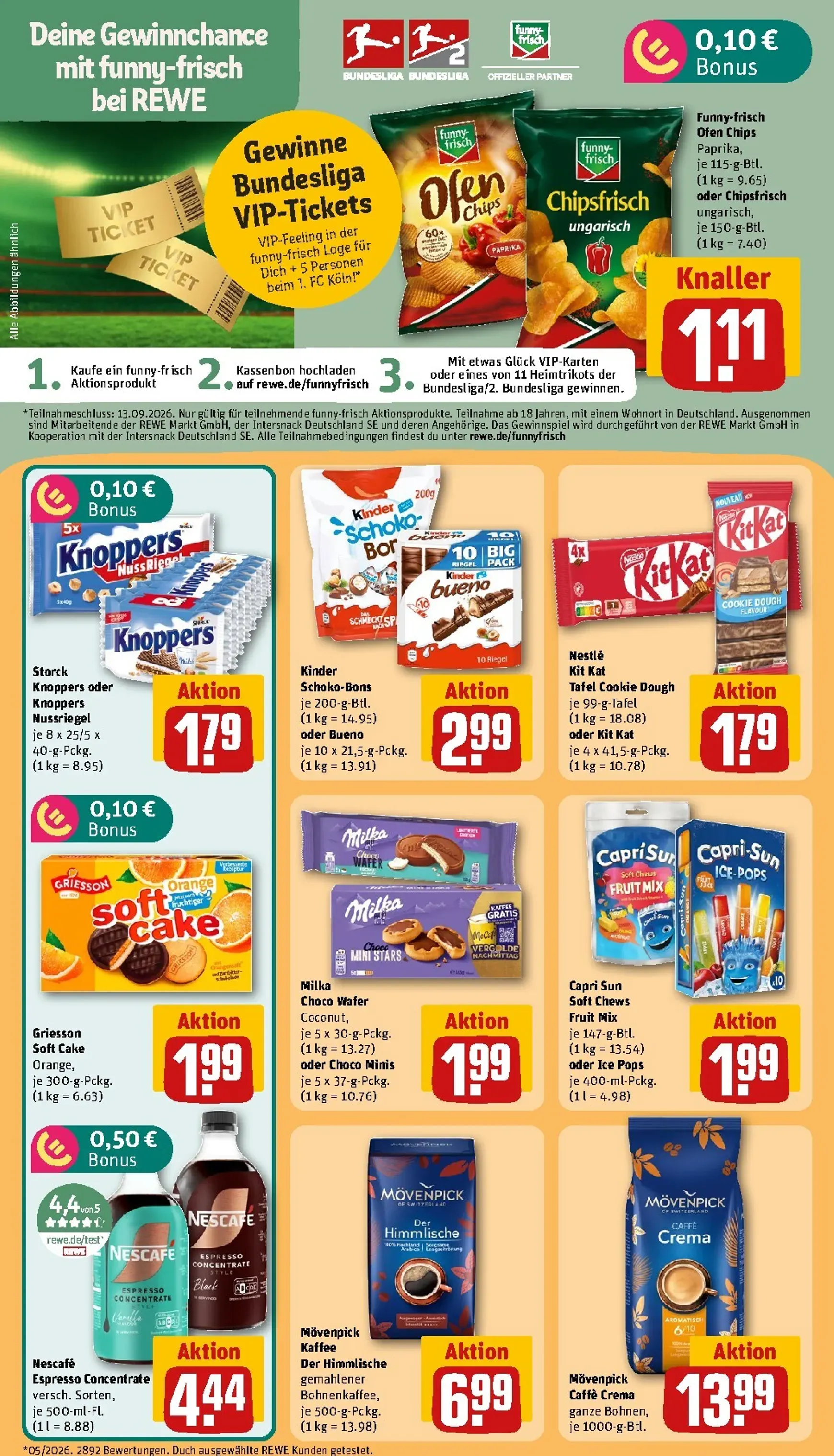 Rewe Prospekt – von Montag 31.08.2026 bis Samstag 05.09.2026 von 31. August bis 5. September 2026 - Prospekt seite 23