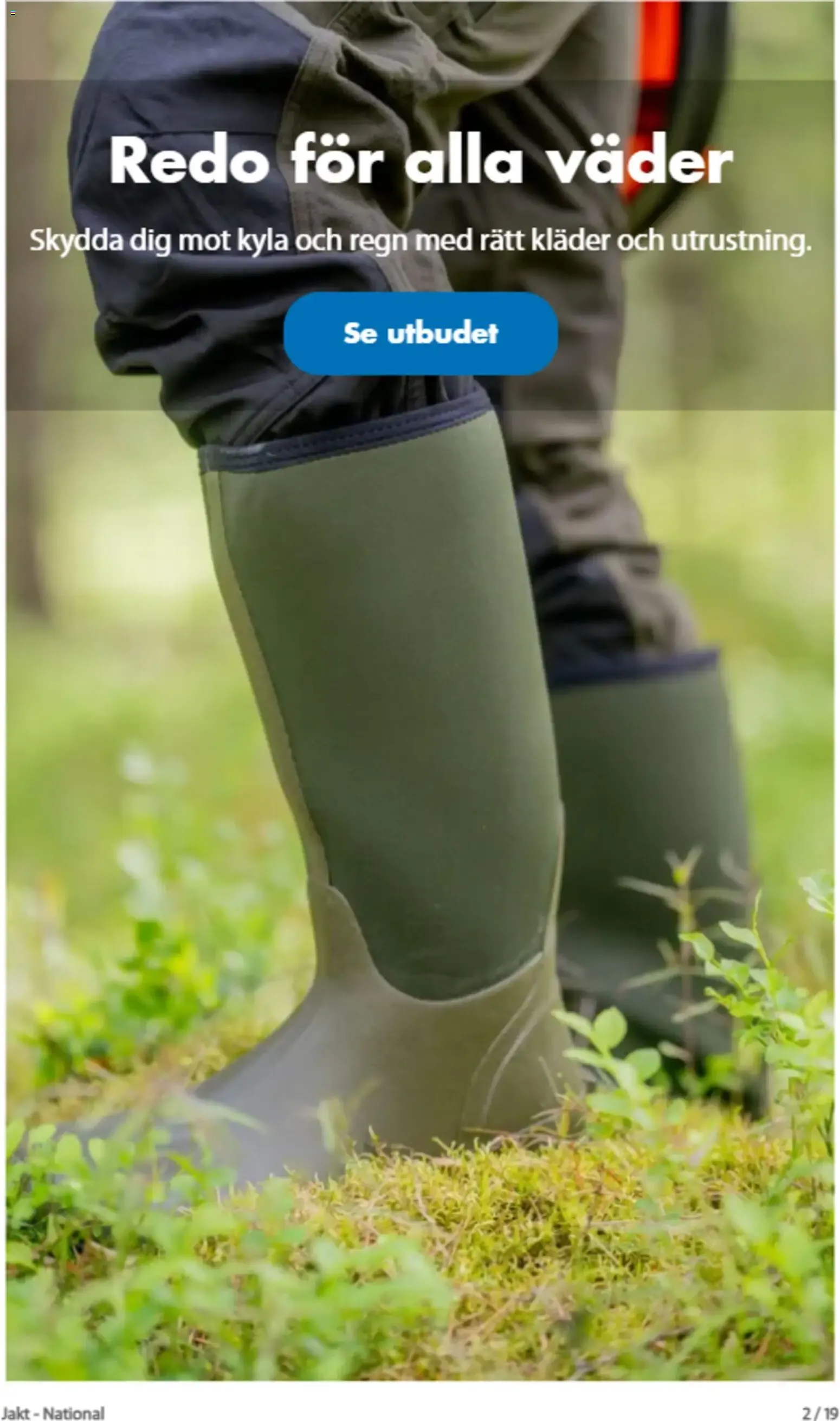 Biltema erbjudanden jakt från 19/08/2026 - 31/10/2026 > Reklamblad nuvarande rabatter från 19 augusti till 31 oktober 2026 - Reklamblad sidor 2