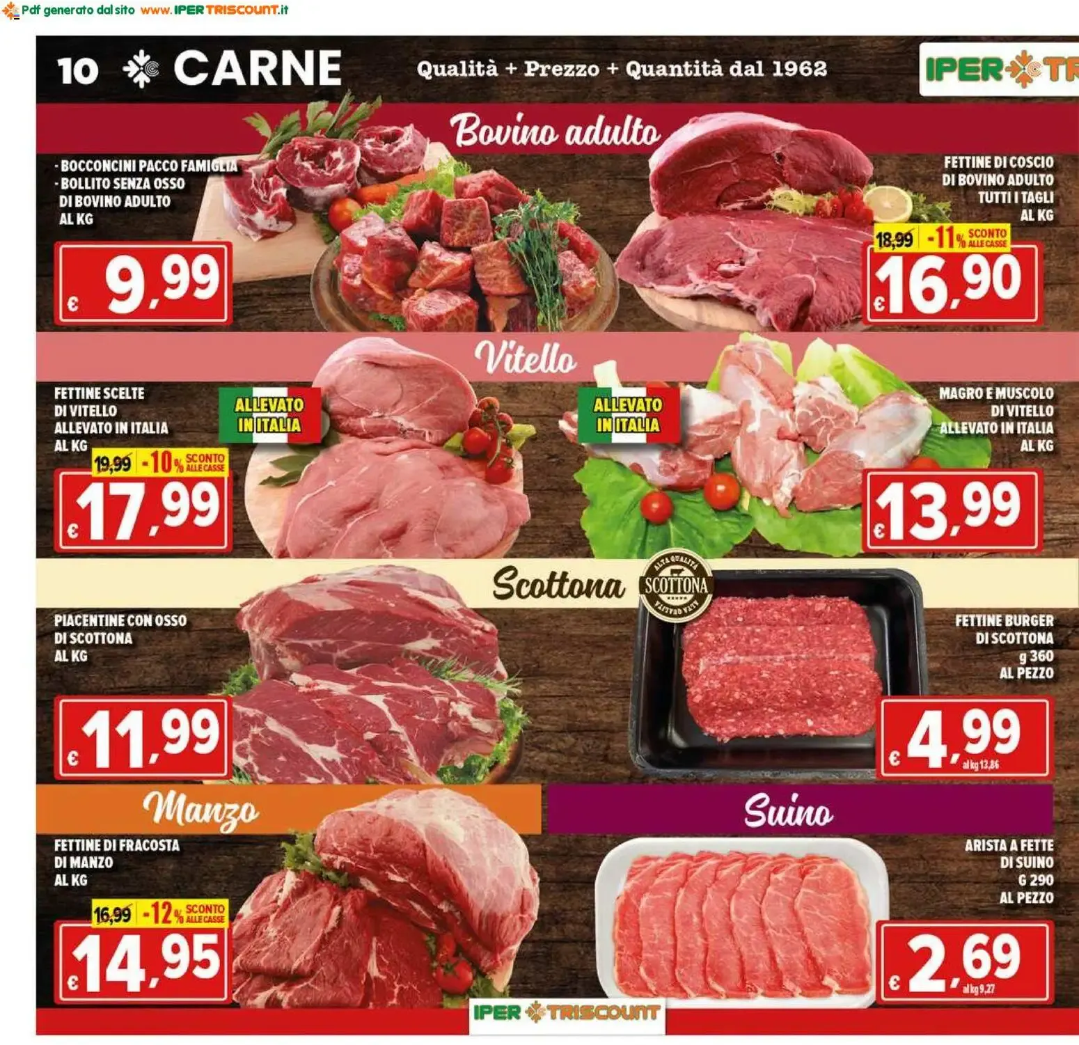 Ipertriscount volantino dal 23/10/2026 - online Offerte da 23 ottobre a 3 novembre di 2026 - Pagina del volantino 10