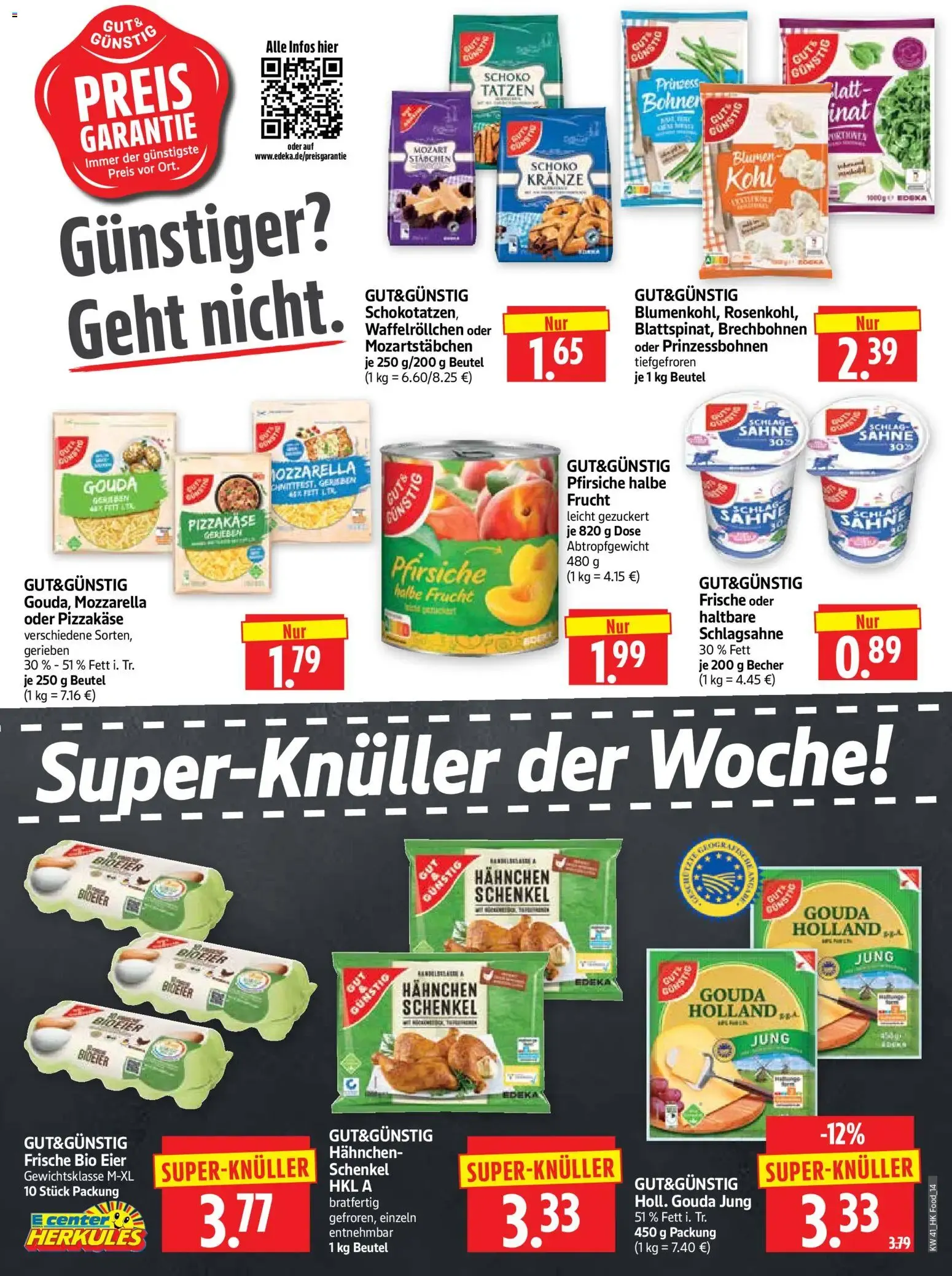 E center Herkules EDEKA App Prospekt von 5. Oktober bis 10. Oktober 2026 - Prospekt seite 14