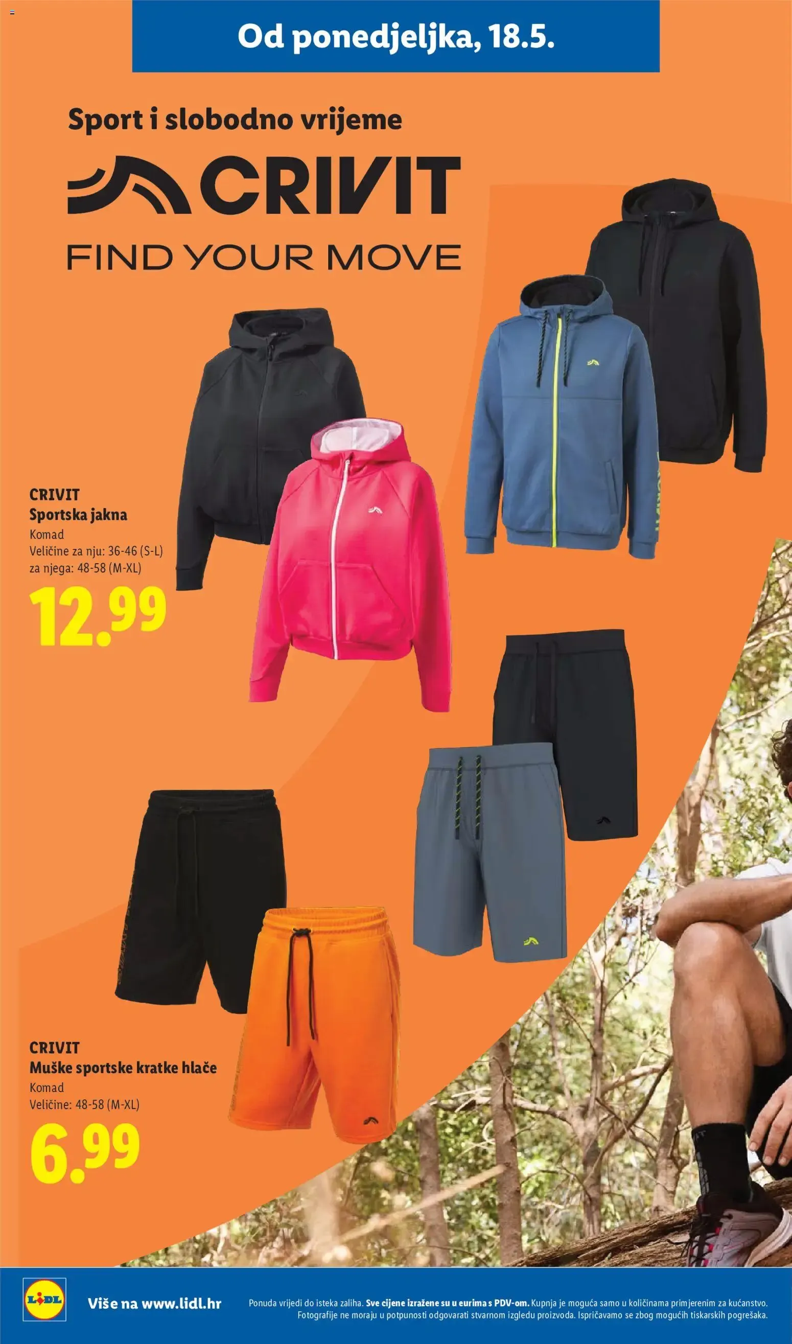 Katalog Lidl CRIVIT Find your move novi od 18.05.2026 na listanje > letak digitalni od 18. svibnja do 31. kolovoza 2026. - Pregled Stranica 12