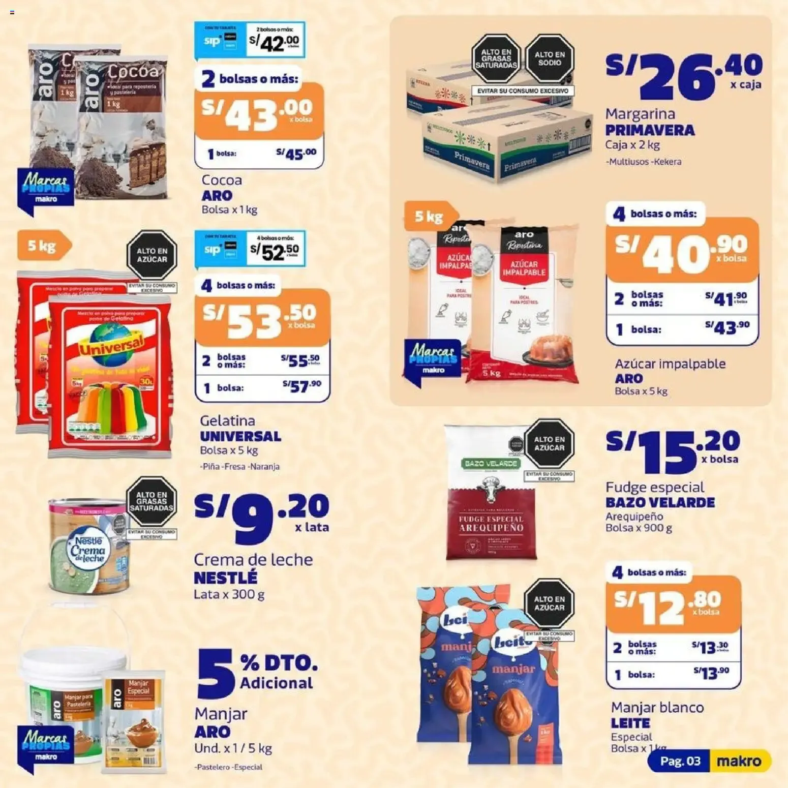 Catalogo de Makro Ahorro: El aliado para tu negocio 13 de agosto al 26 de agosto 2026 - Pag 3