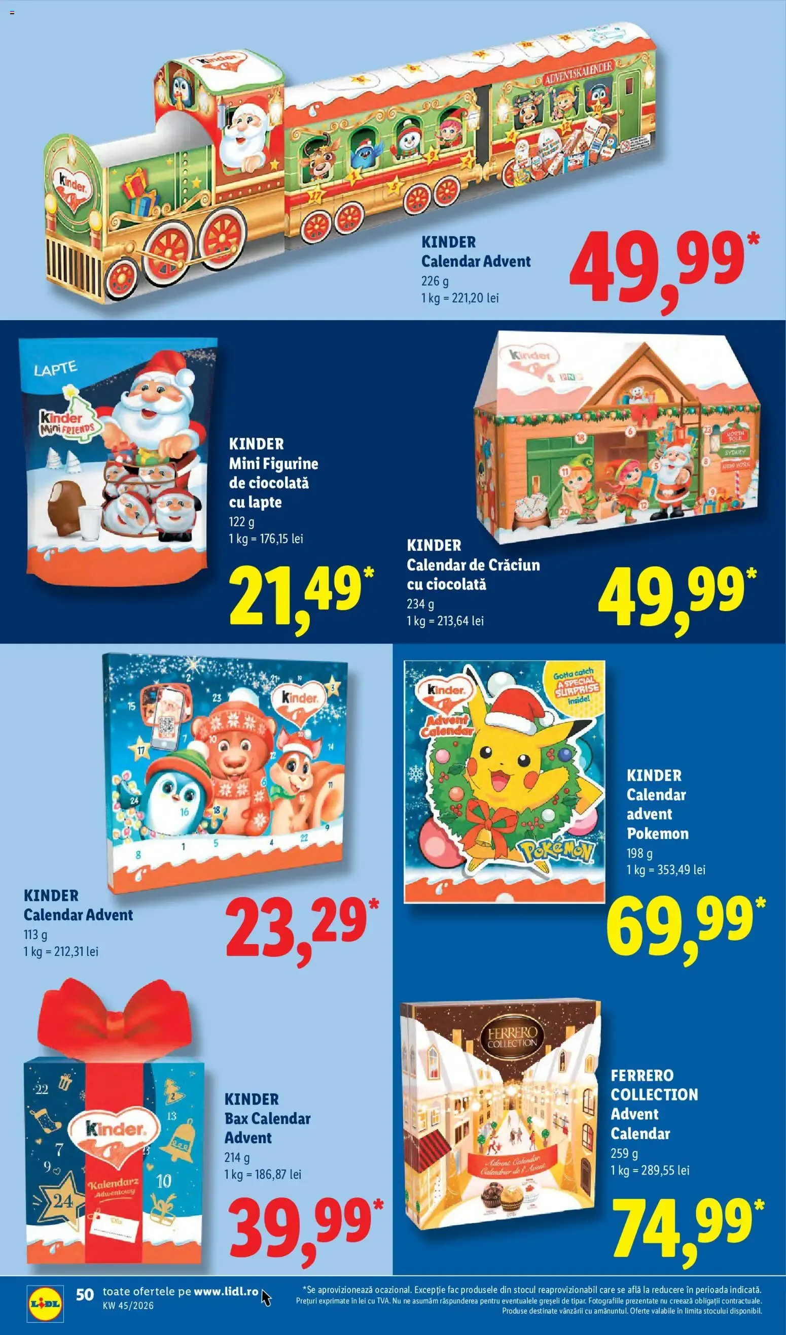Catalog Catalog Lidl BLACK FRIDAY (02.11.2026) de la 2 noiembrie până la 8 noiembrie 2026 - Revista Pagina 50
