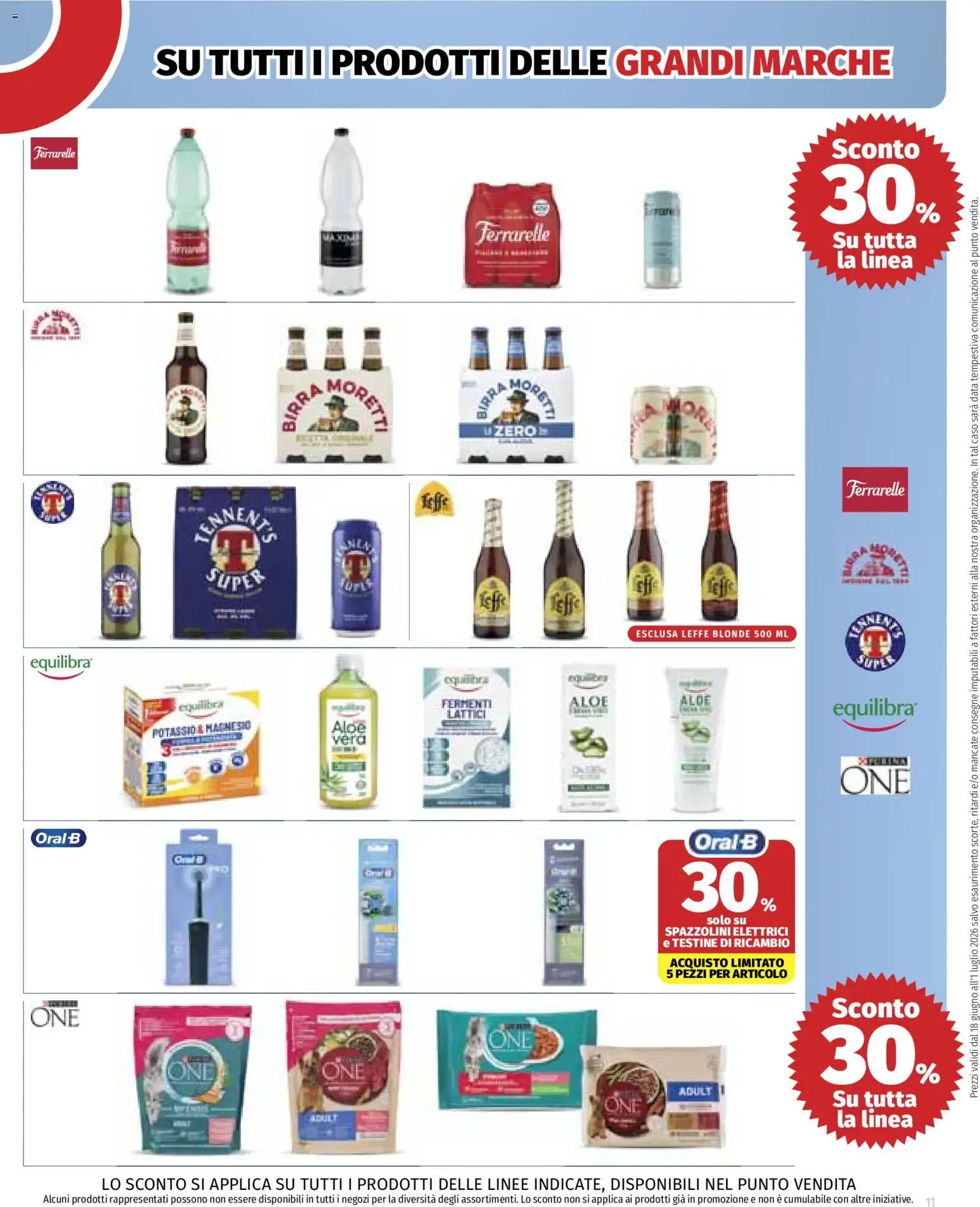 Ipercoop: Grandi Marche con Sconti da 18 giugno a 1 luglio di 2026 - Pagina del volantino 11