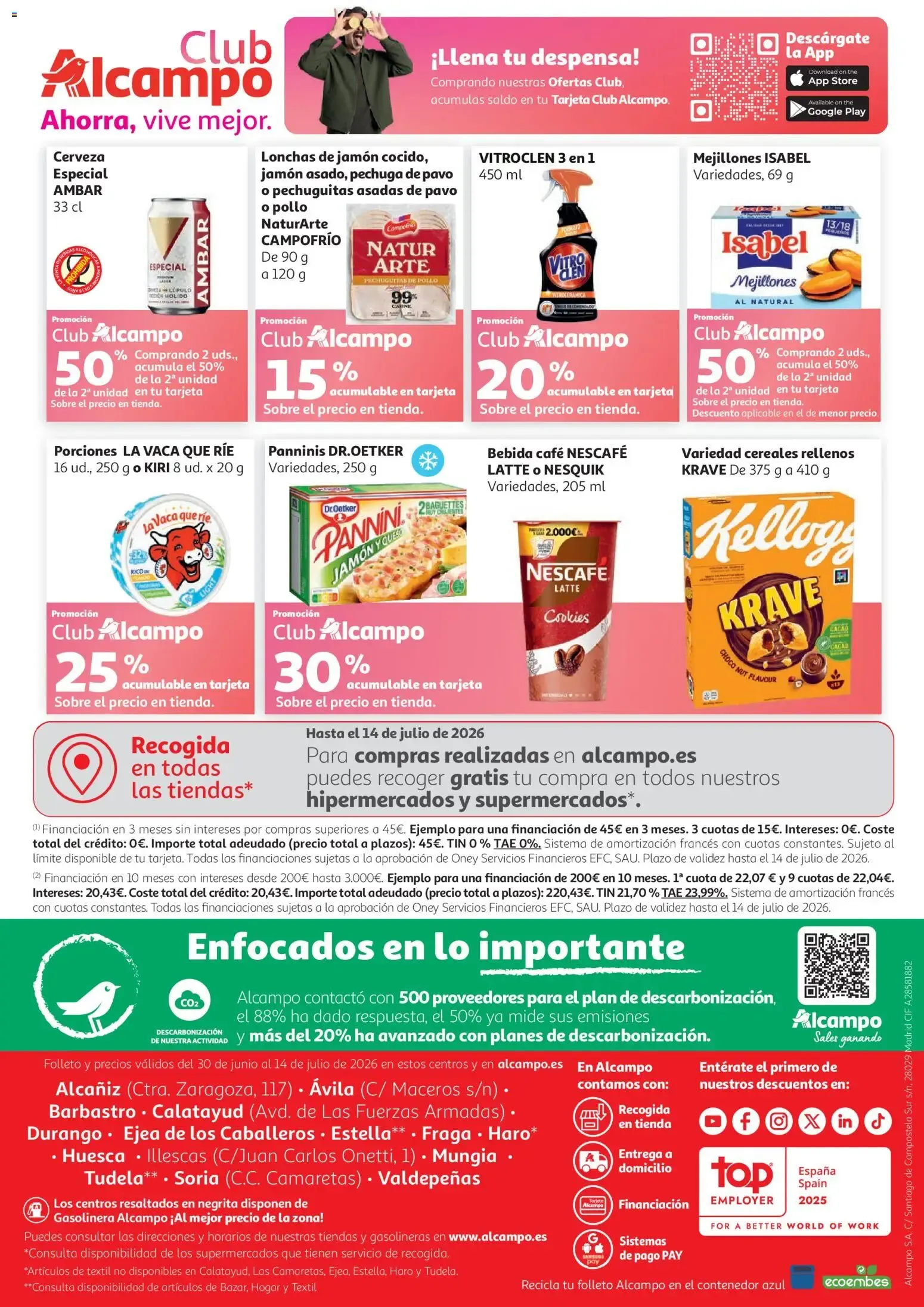 Catálogo de Alcampo folleto 30/06/2026 - 14/07/2026 30 de junio al 14 de julio 2026 - Página 12
