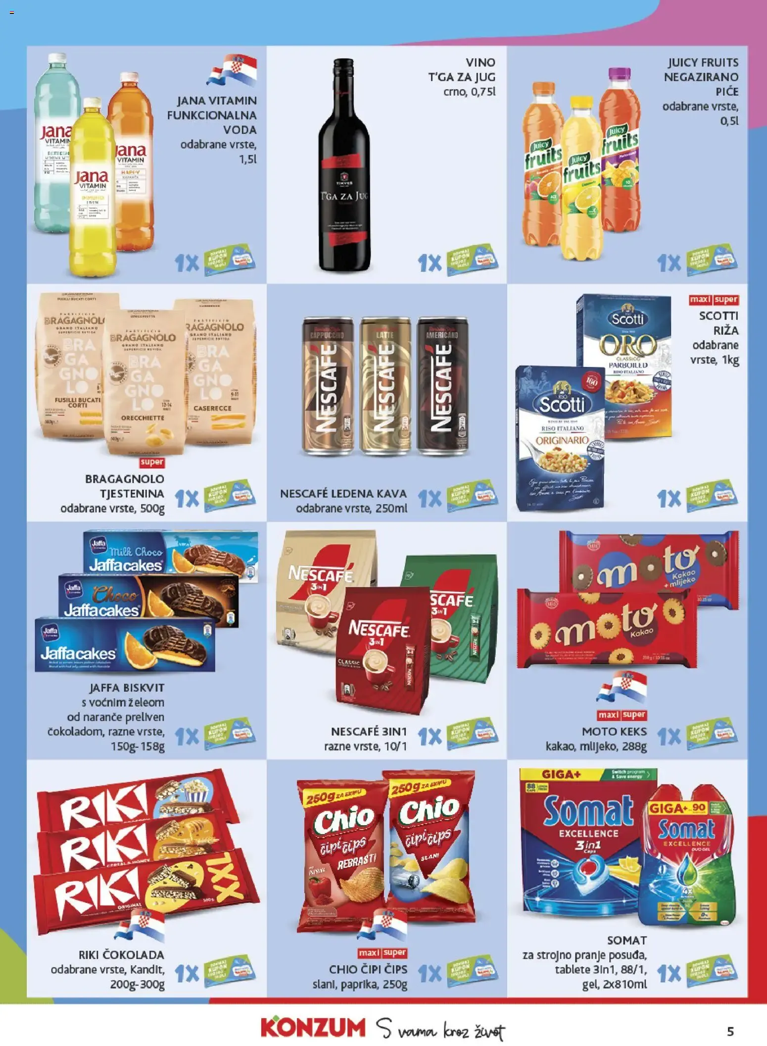 Katalog Konzum Katalog 41/2026 od 7. listopada do 13. listopada 2026. - Pregled Stranica 5
