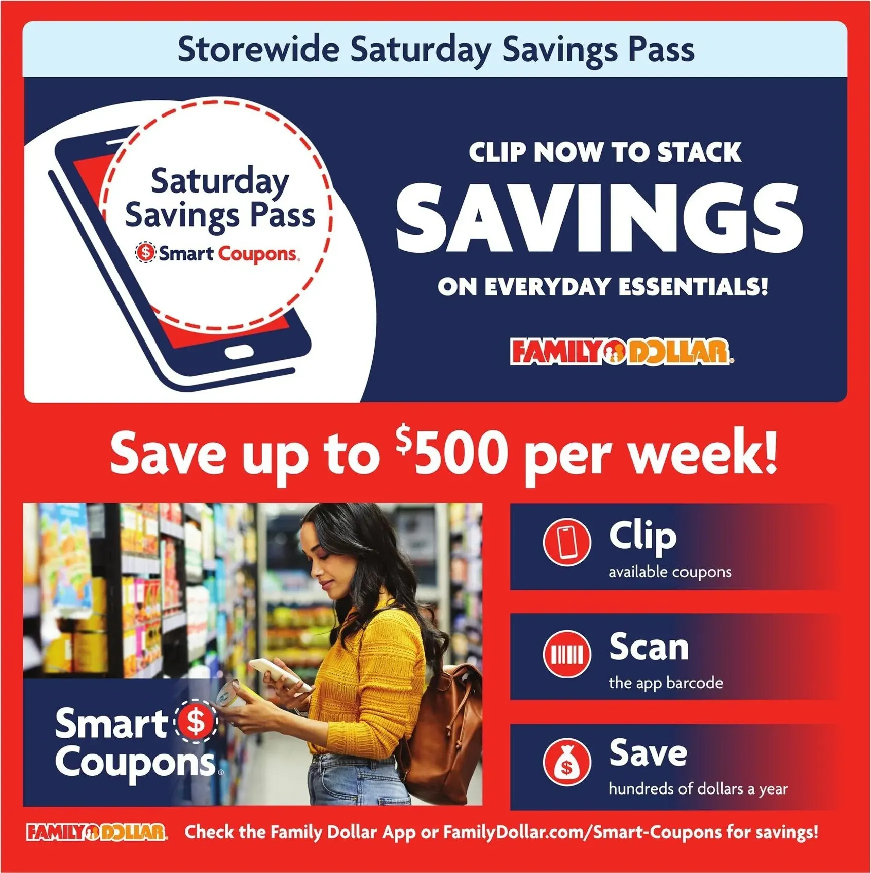 Weekly ad Current Family Dollar leaflet valid from Sunday 06/07/2026 to Saturday 06/13/2026 from June 7 to June 13 2026 - Page 4