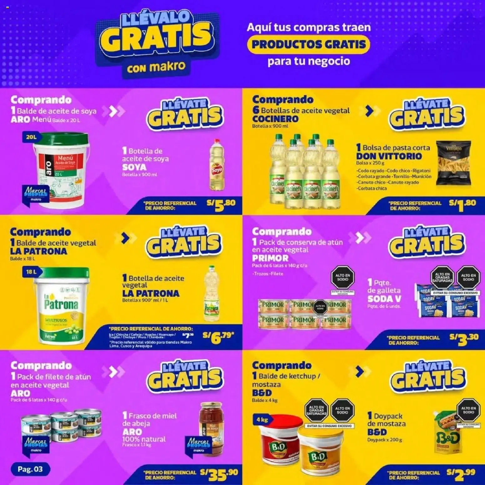Catalogo de Makro catálogo online del 08/10/2026 8 de octubre al 21 de octubre 2026 - Pag 3