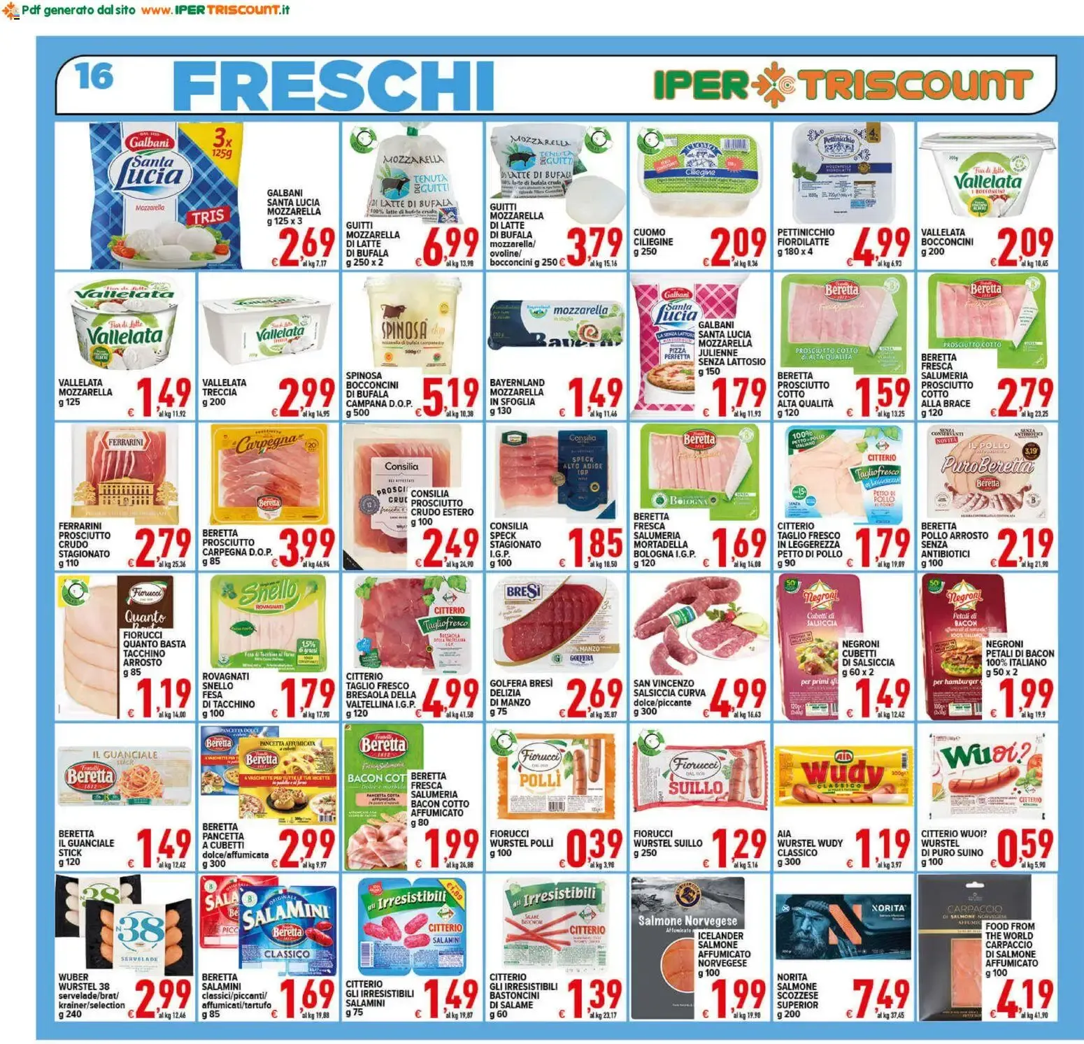 Ipertriscount volantino dal 02/09/2026 - online Offerte da 2 settembre a 10 settembre di 2026 - Pagina del volantino 16