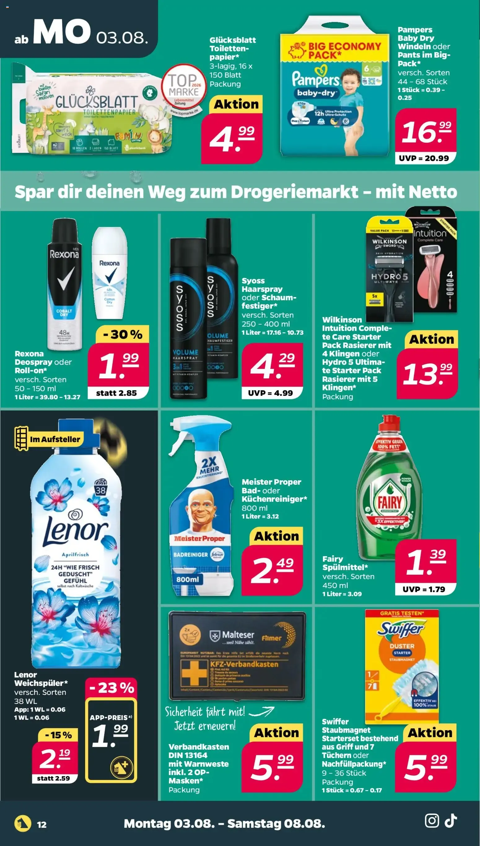 Netto von 3. August bis 8. August 2026 - Prospekt seite 14