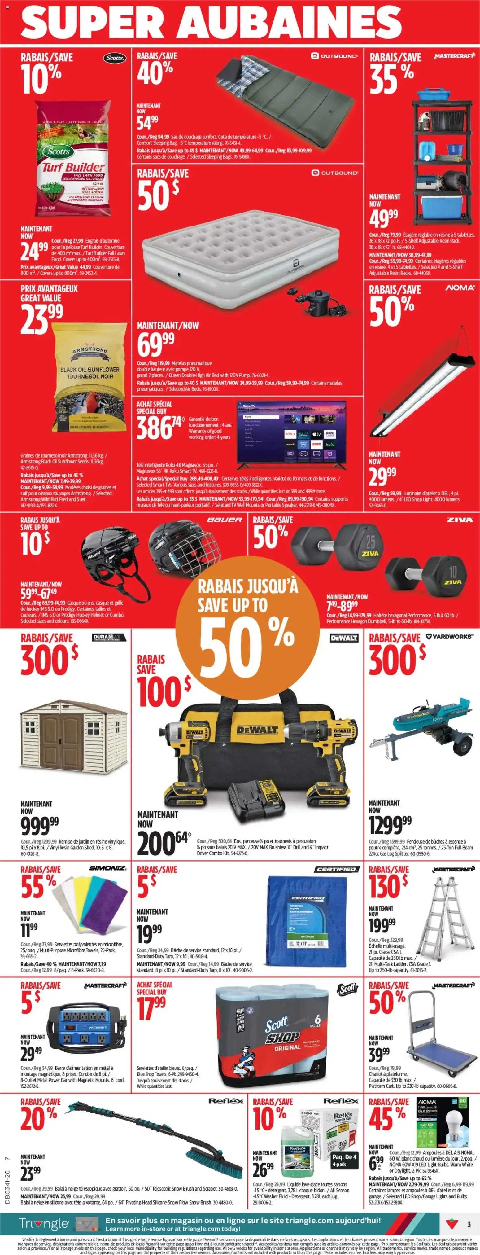 SUPER SOLDE DE L'AUTOMNE from October 8 to October 14 2026 - flyer page 3