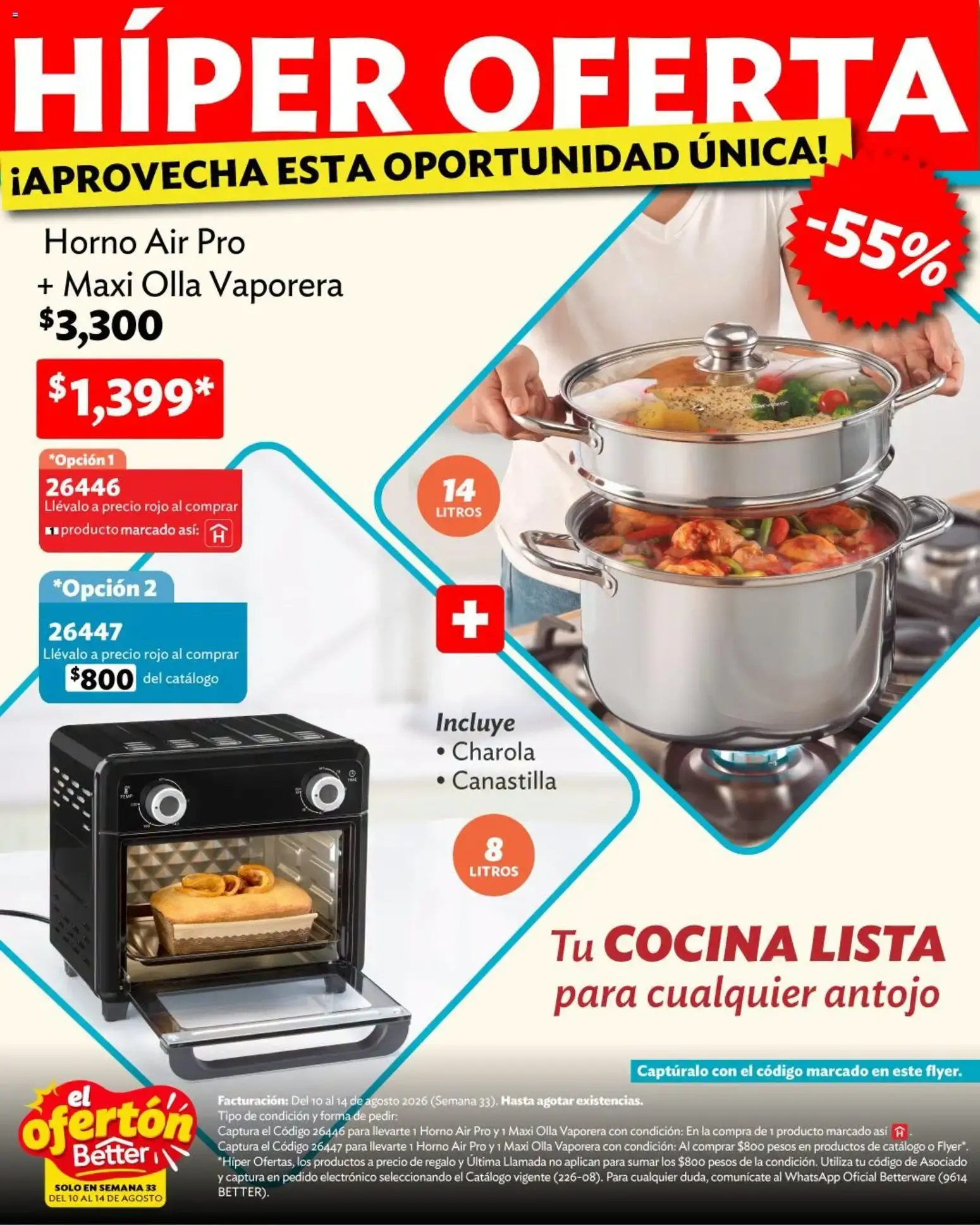 Catálogo de El Ofertón Betterware de Agosto 10 de agosto al 14 de agosto 2026 - Pagina 2